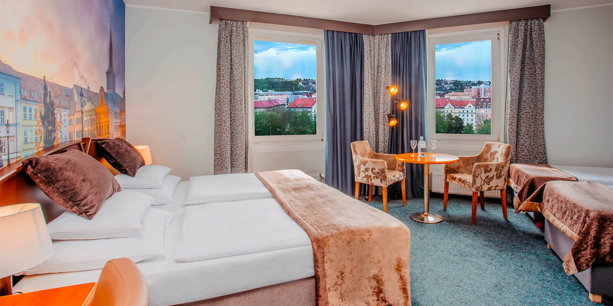 4* trendy hotel se snídaní: blízko zoo, skvělá dostupnost do centra