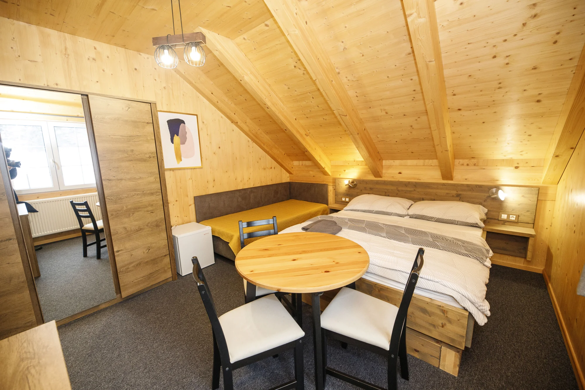 Rodinný penzion pod Ramzovou: bohaté snídaně a možnost vaření