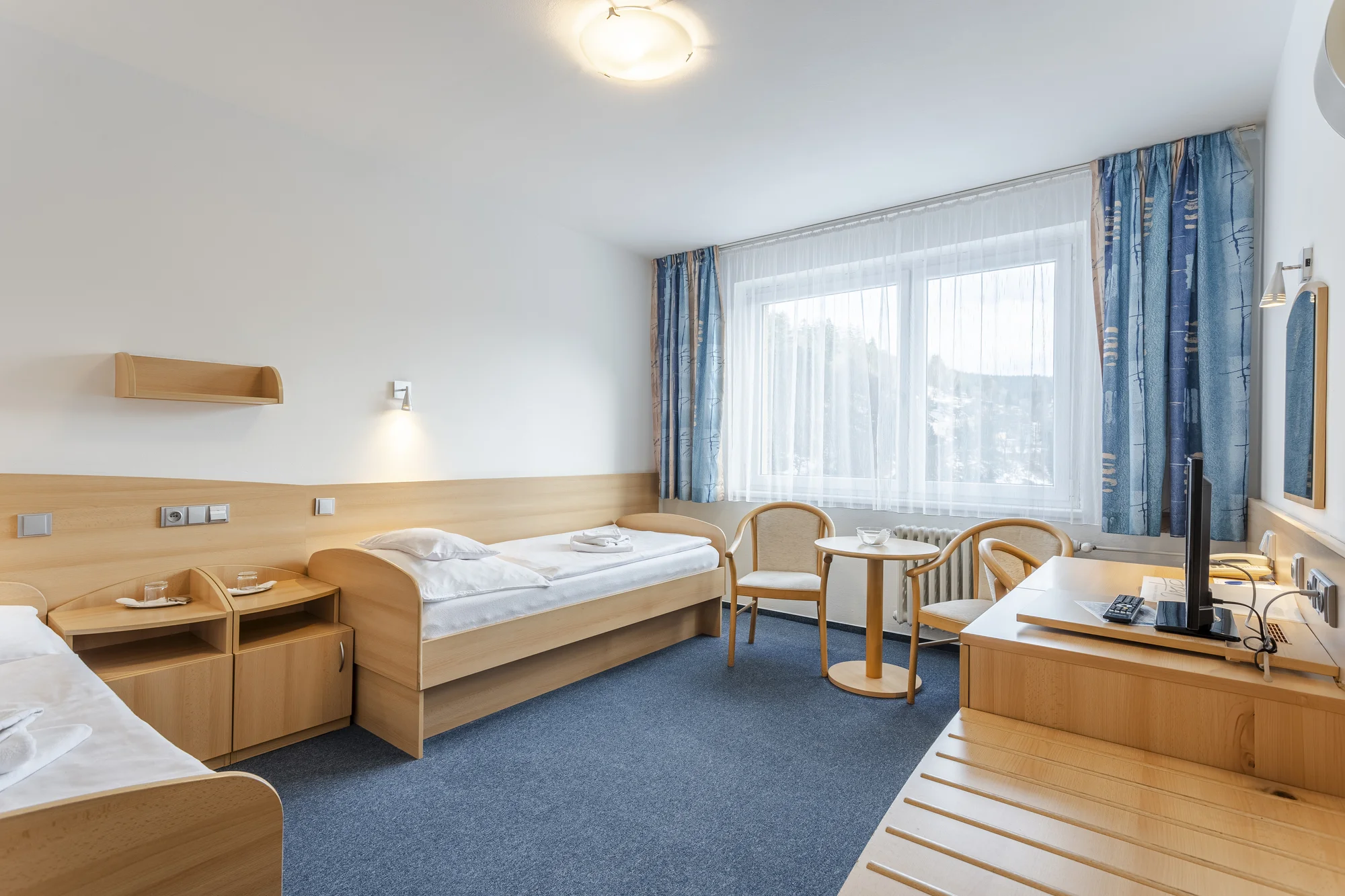 Pobyt v Jáchymově: lázeňský dům s polopenzí, wellness se saunovým dolem a procedury