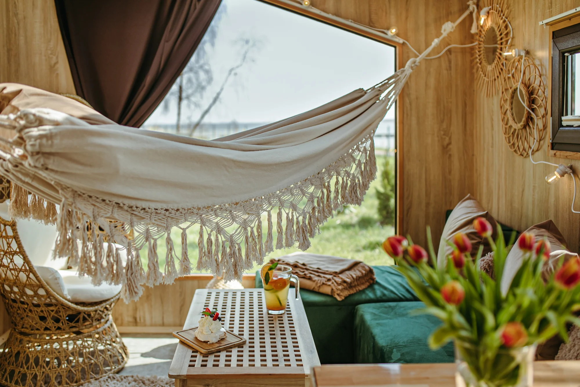 Glamping u jezera Jamno a u Baltu: snídaně, spousta aktivit i domky s vlastním wellness
