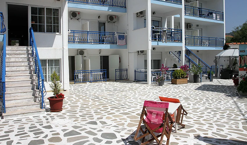 Letecký zájezd na řecký Thassos: apartmánový dům Marialena, bez stravy, 100 m od pláže