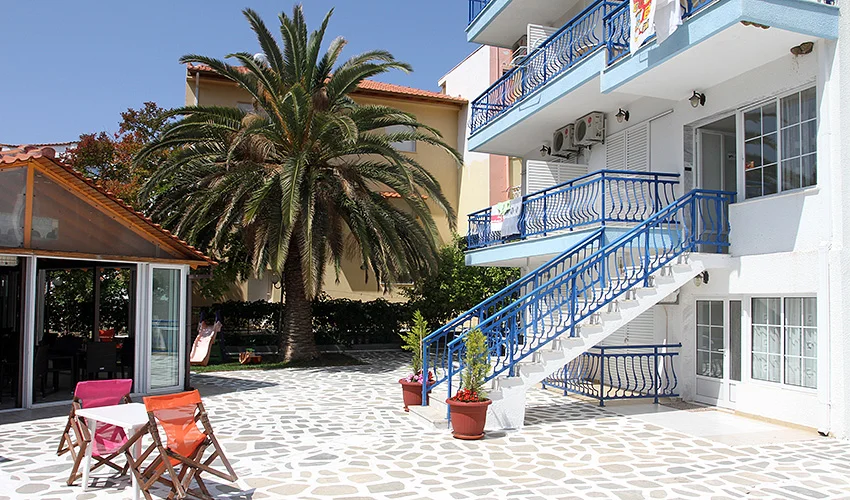 Letecký zájezd na řecký Thassos: apartmánový dům Marialena, bez stravy, 100 m od pláže