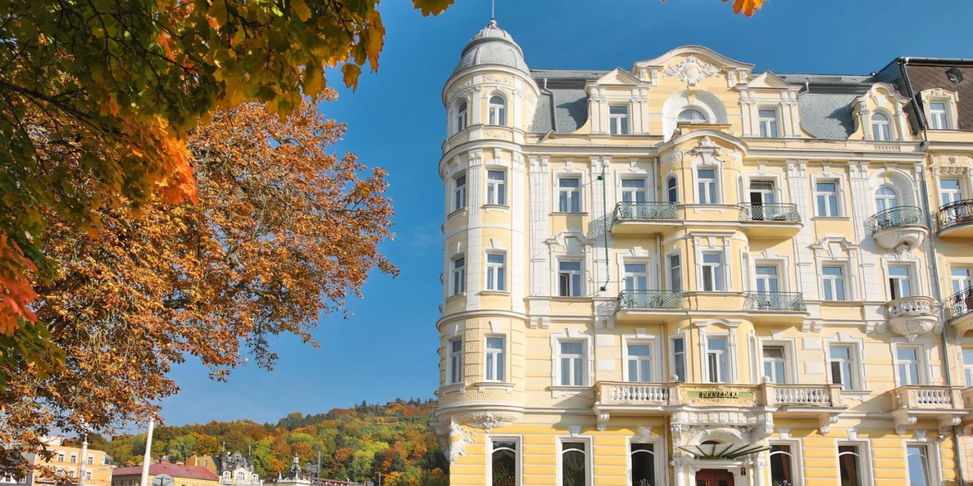 Pobyt v centru Mariánských Lázní, jen několik kroků od lázeňské kolonády a pramenů