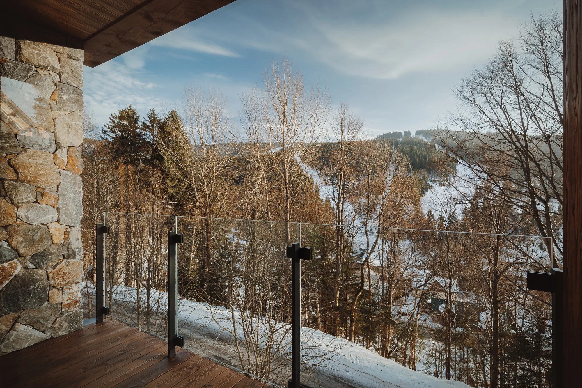 Dovolená v Krkonoších: moderně vybavené apartmány pro 2-4 osoby