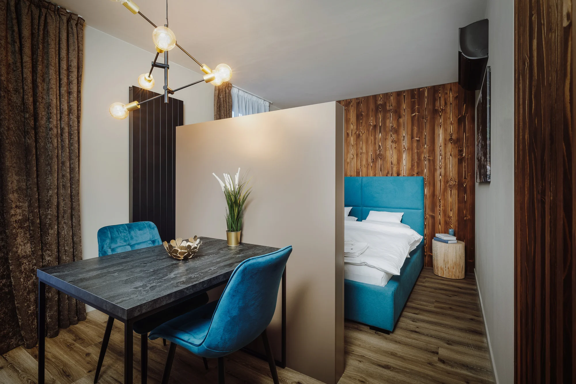 Dovolená v Krkonoších: moderně vybavené apartmány pro 2-4 osoby