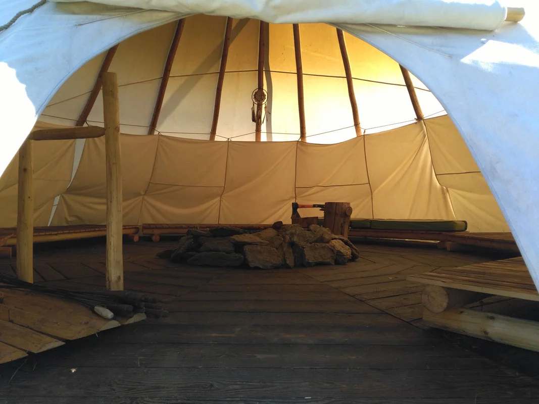 Indiánské teepee uprostřed Českého ráje pro celou rodinu i partu přátel