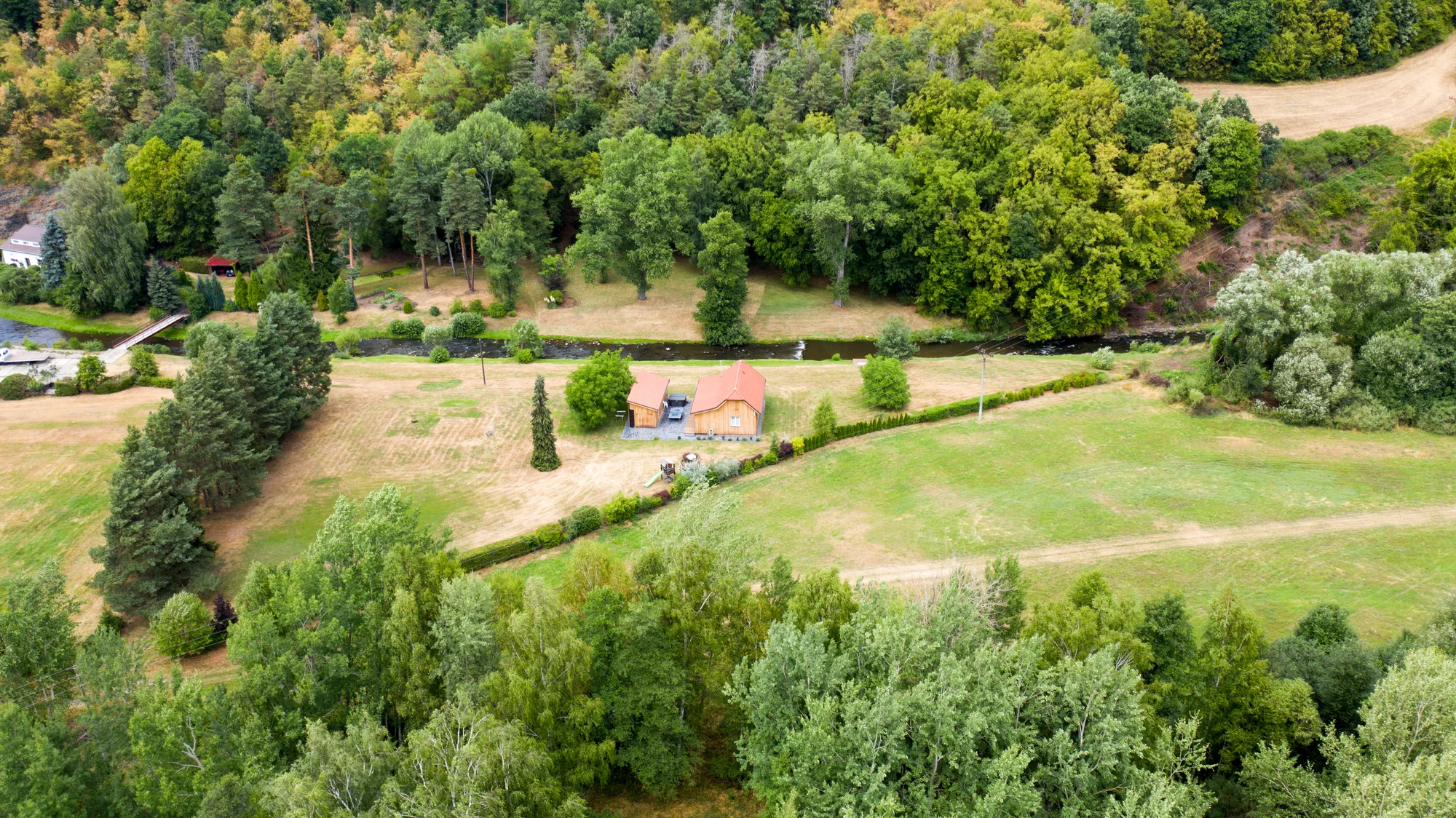 Wellness apartmán přímo na hranici Brd pro pár i rodinu