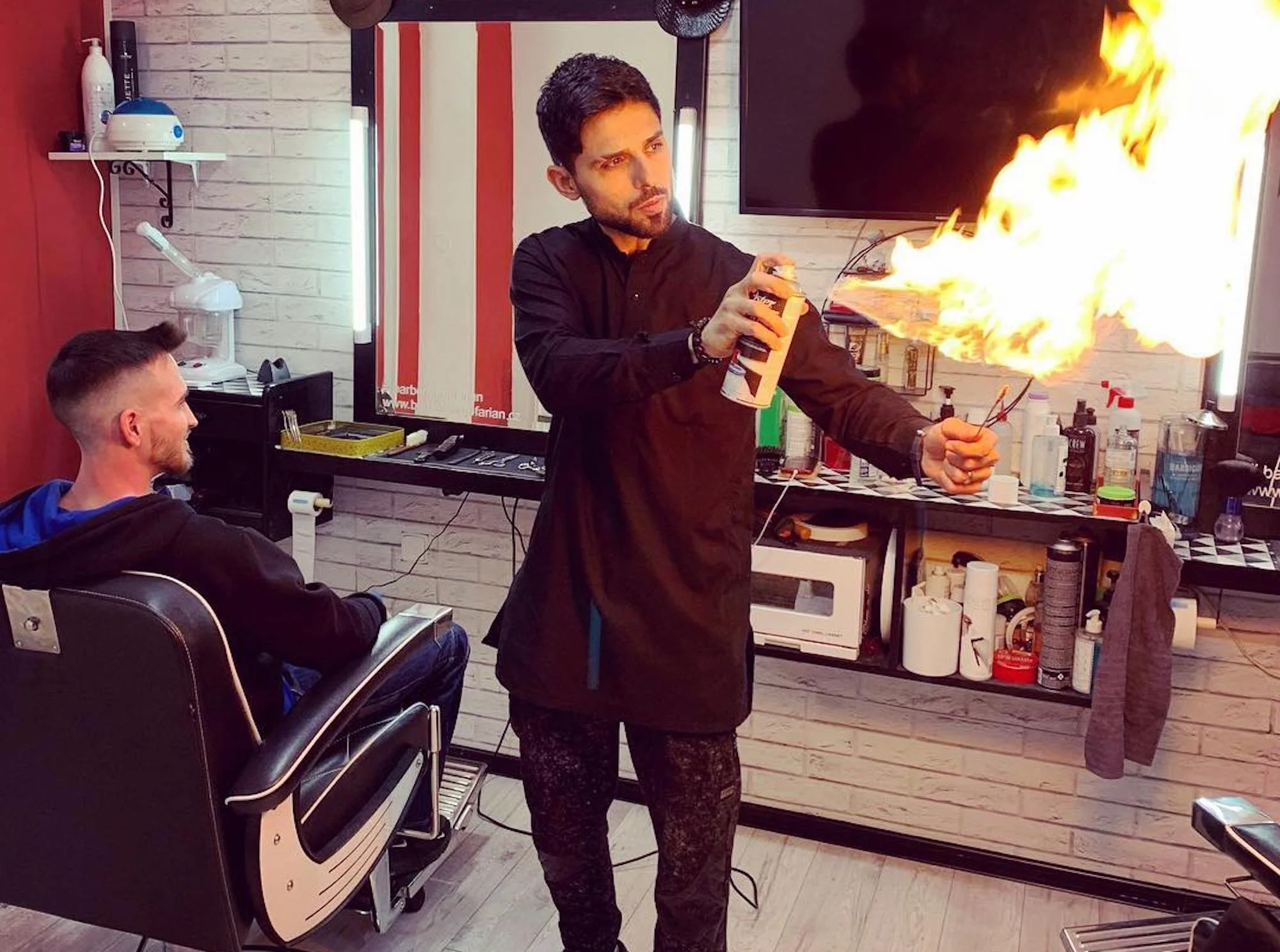 Pánský střih, úprava vousů i VIP balíček v tradičním perském barbershopu