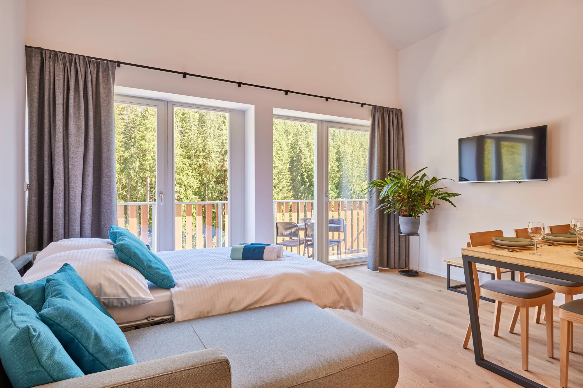 Moderní apartmány v Peci pod Sněžkou pro páry i rodiny: snídaně, wellness i slevy na lanovku