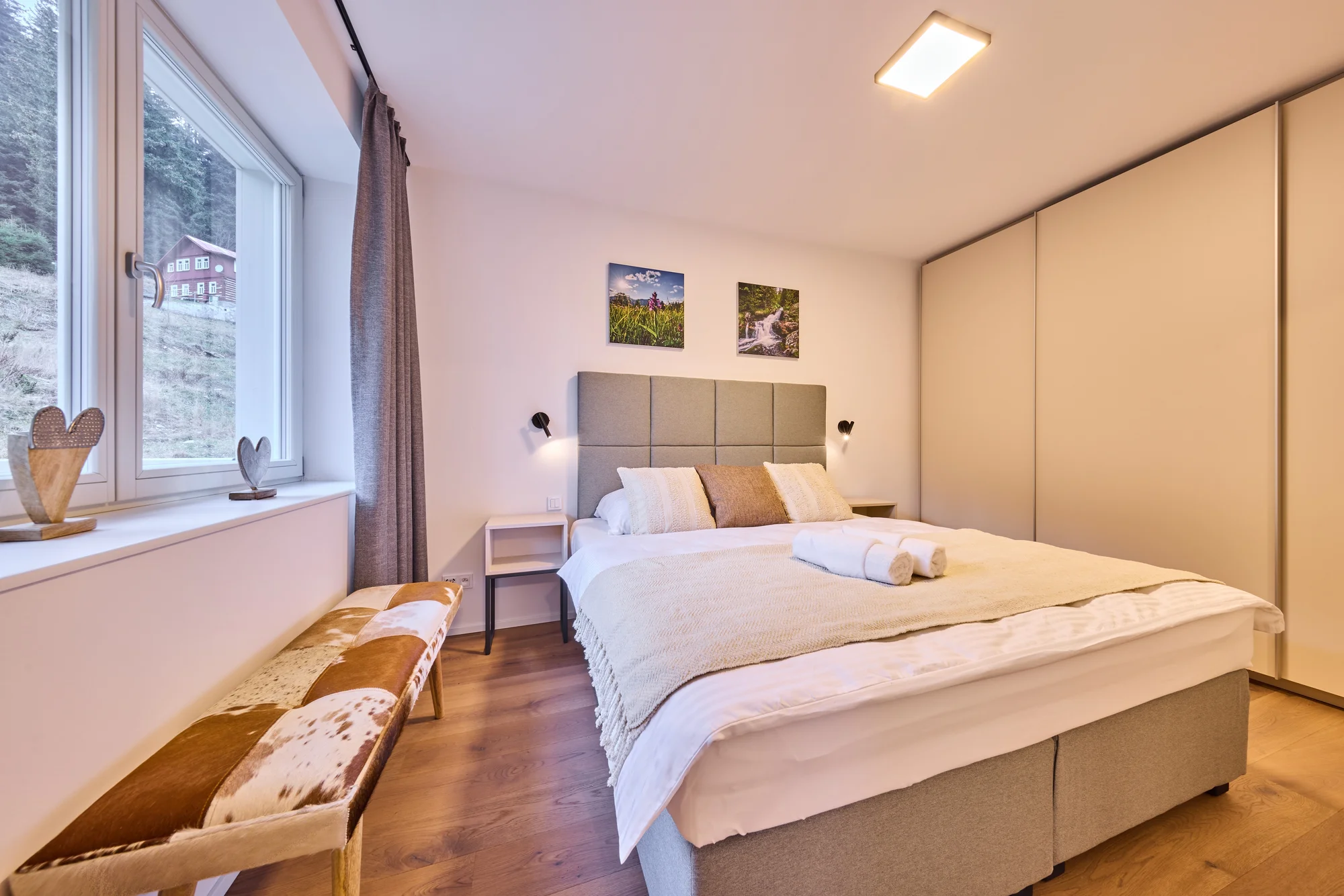 Moderní apartmány v Peci pod Sněžkou pro páry i rodiny: snídaně, wellness i slevy na lanovku
