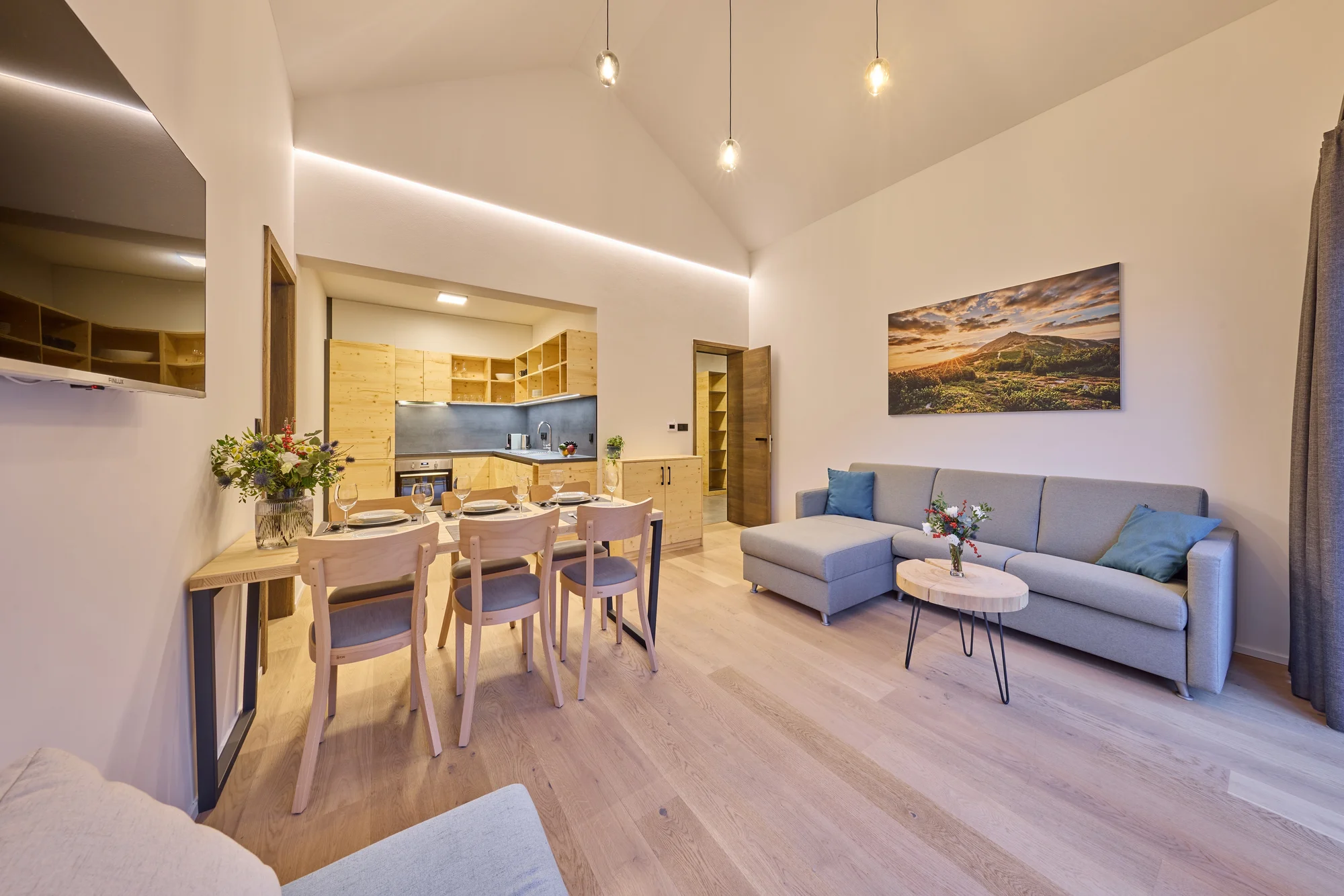 Moderní apartmány v Peci pod Sněžkou pro páry i rodiny: snídaně, wellness i slevy na lanovku