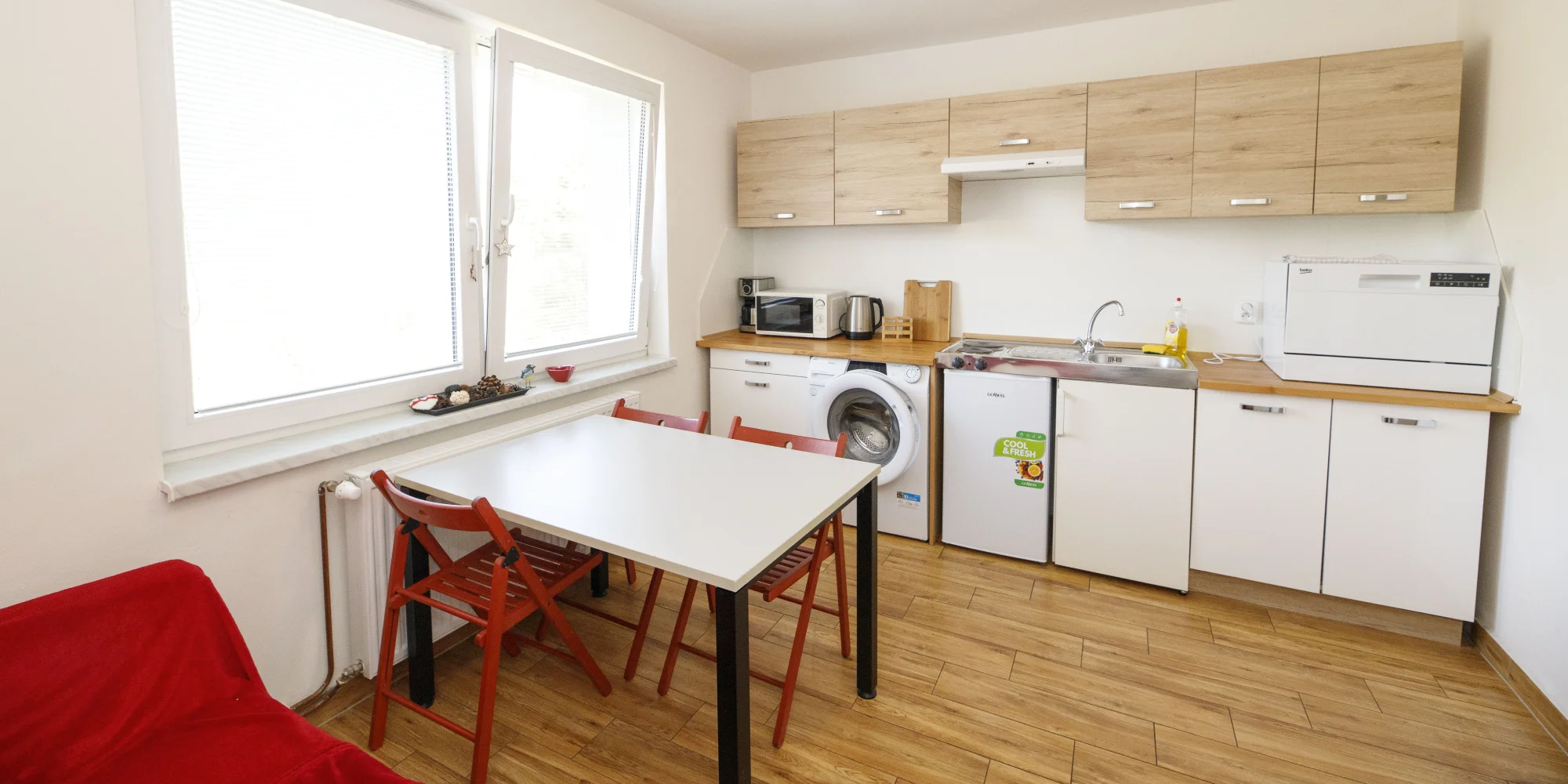 Nové apartmány v malebném prostředí u rybníků v Plzni až pro 6 osob
