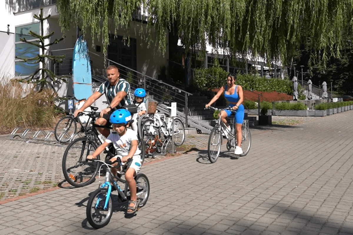 Aqua House u pláže v Sopotech: možnost snídaně, super zázemí pro rodiny a aquapark hned vedle