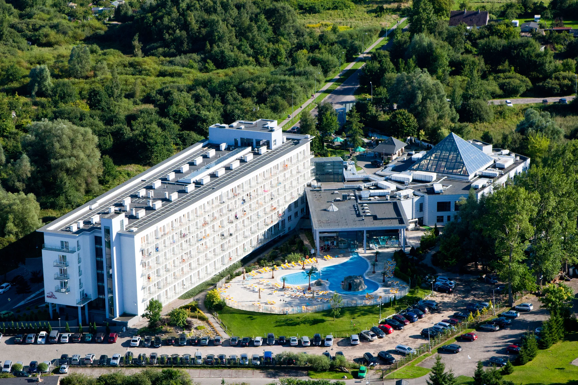Top baltské letovisko Kołobrzeg: rodinný hotel s neomezeným wellness, snídaně či polopenze