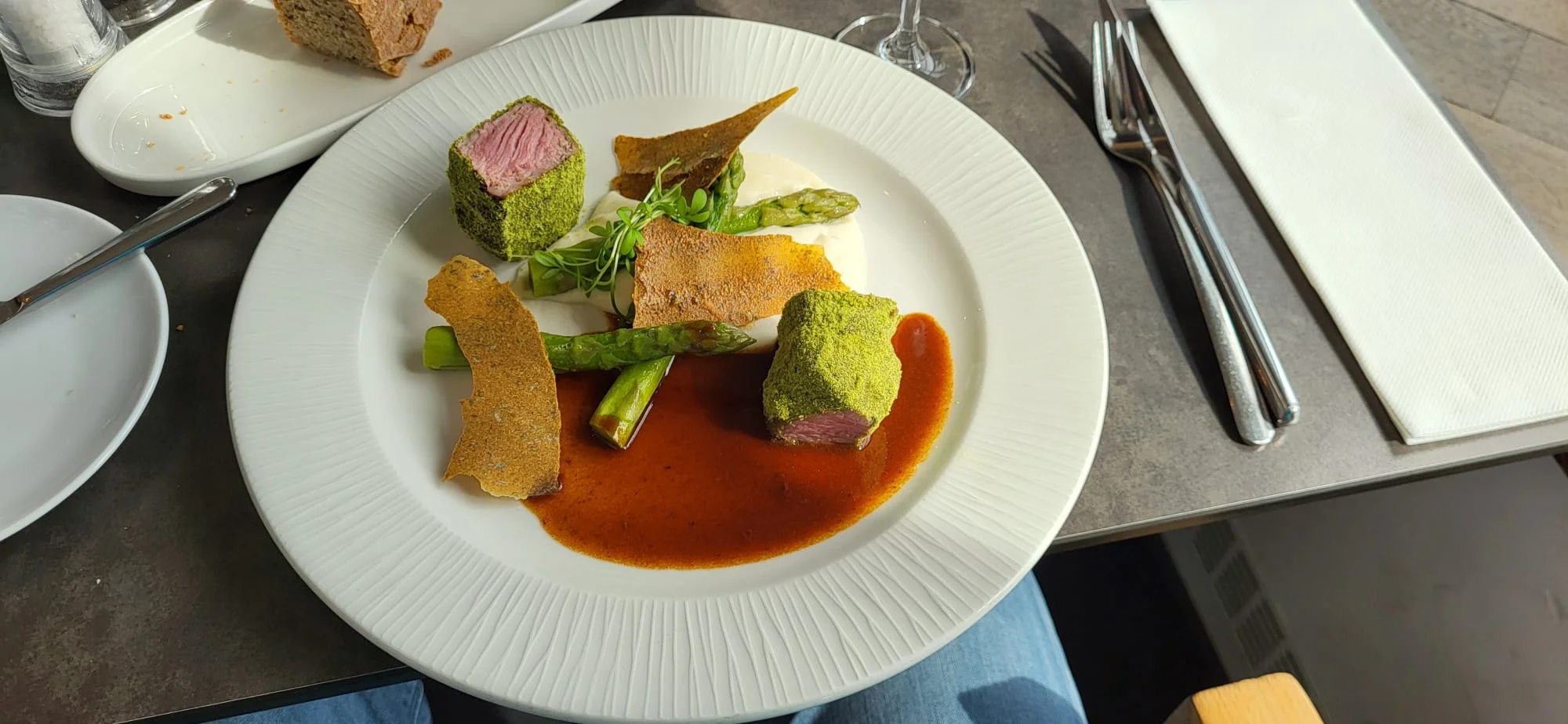 Restaurace v 7. patře Tančícího domu: 3chodové menu pro 2 osoby podle výběru
