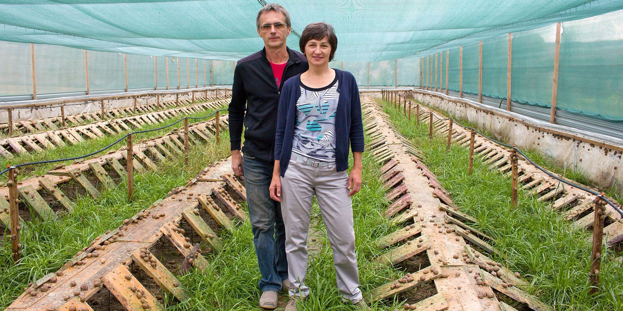Exkurze na šnečí farmu včetně degustačního menu