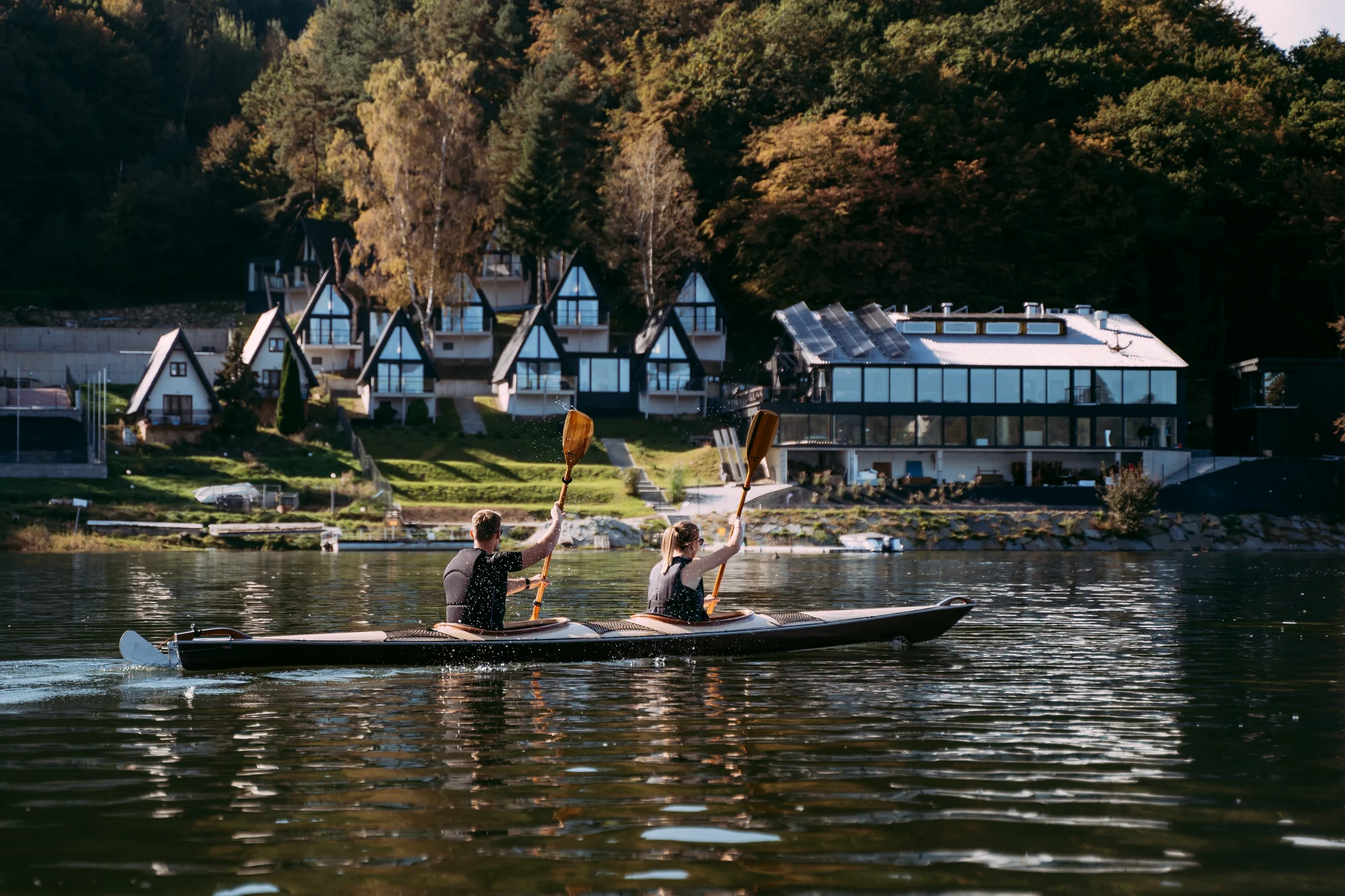 Rodinný spa resort u jezera Rożnowskieho: wellness, strava a bohatá nabídka aktivit