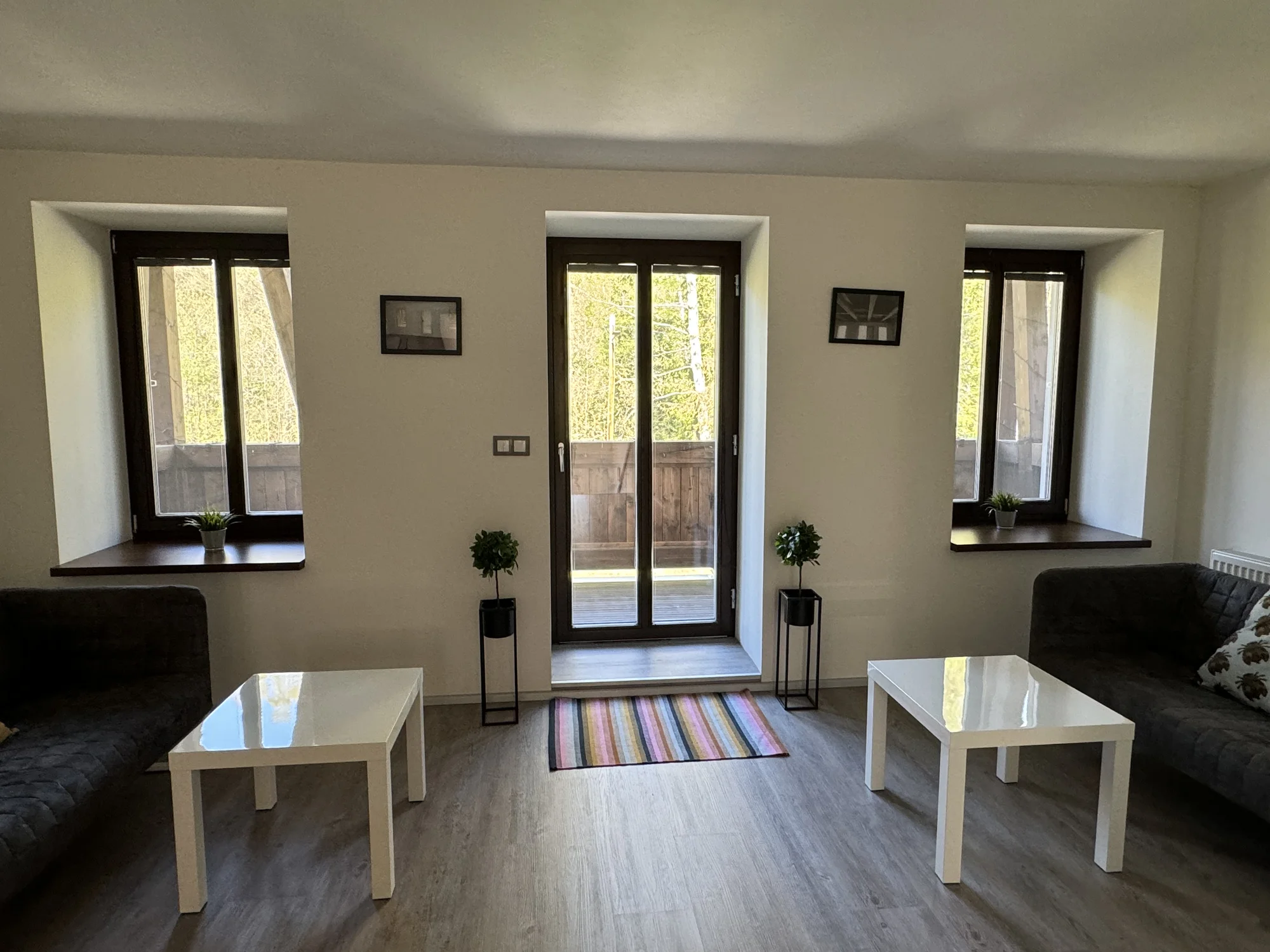 Pobyt v klidné vesnici v Jeseníkách: ubytování v apartmánech s vybavenou kuchyní, až pro 7 osob, cca 7 km od Karlovy Studánky