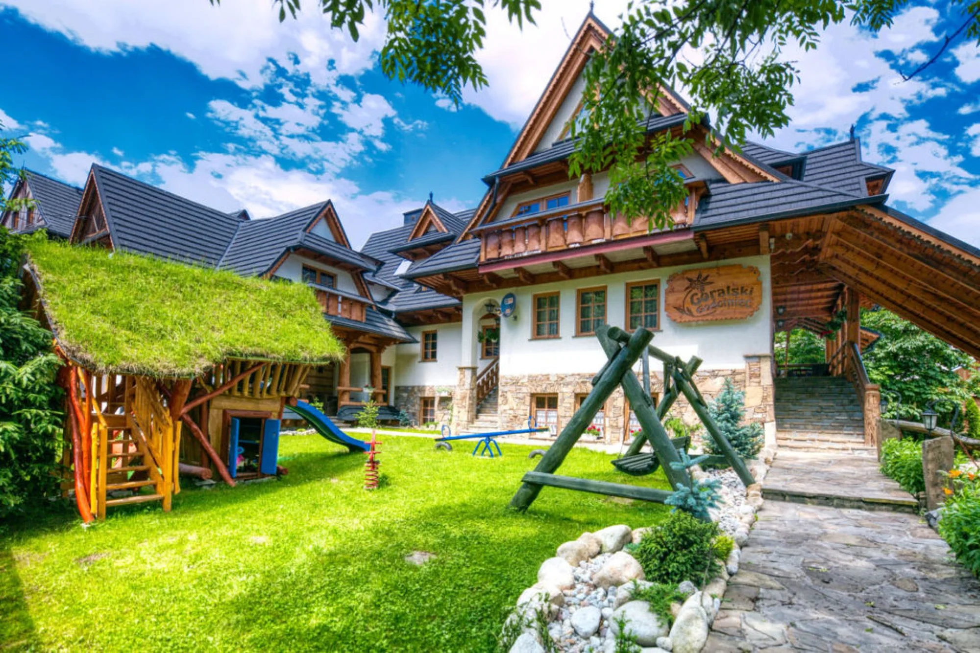 Horský penzion u Zakopaného se snídaní a denně relaxace ve wellness