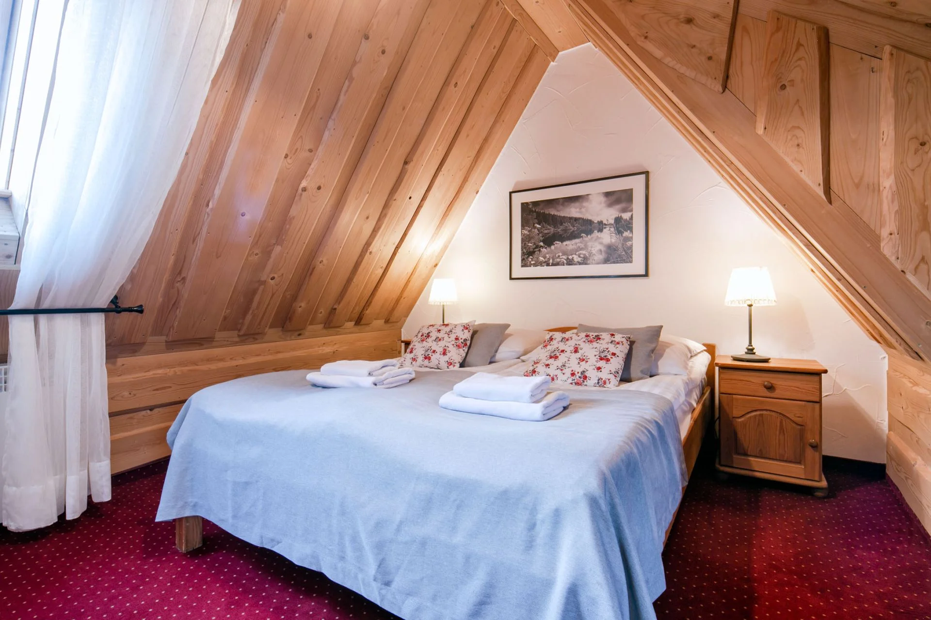 Horský penzion u Zakopaného se snídaní a denně relaxace ve wellness