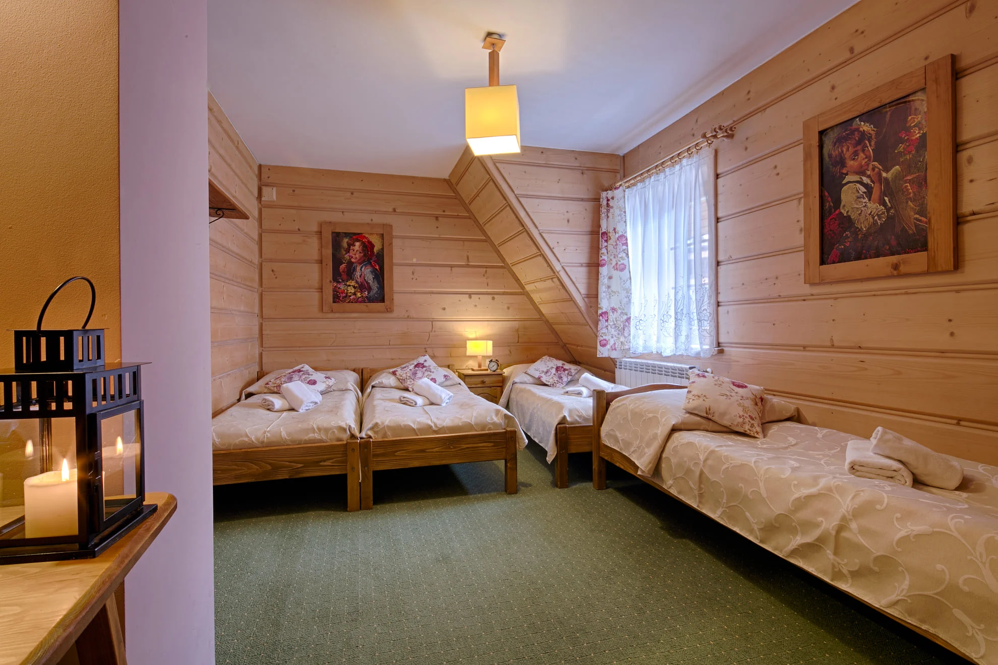 Horský penzion u Zakopaného se snídaní a denně relaxace ve wellness