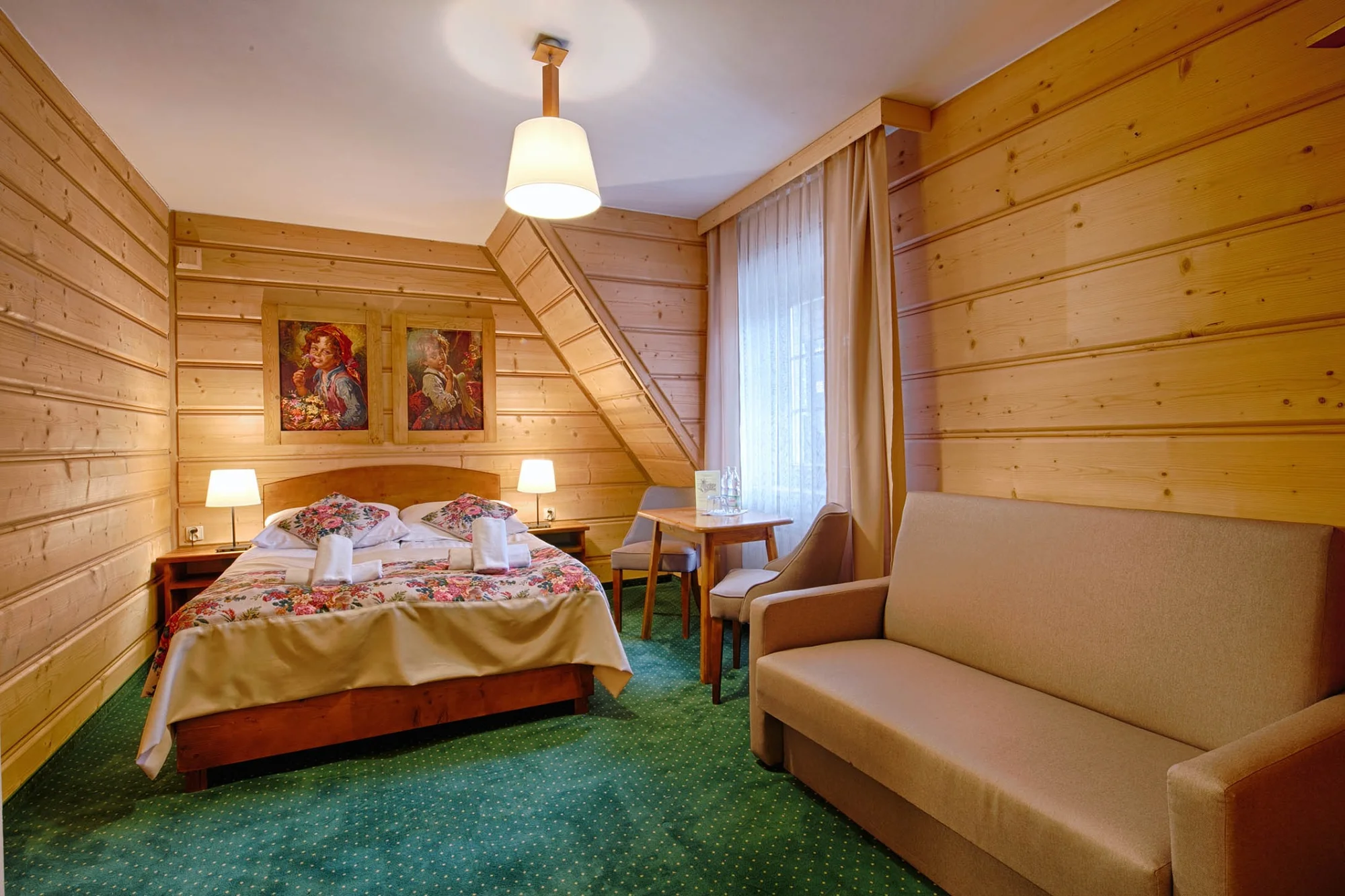 Horský penzion u Zakopaného se snídaní a denně relaxace ve wellness