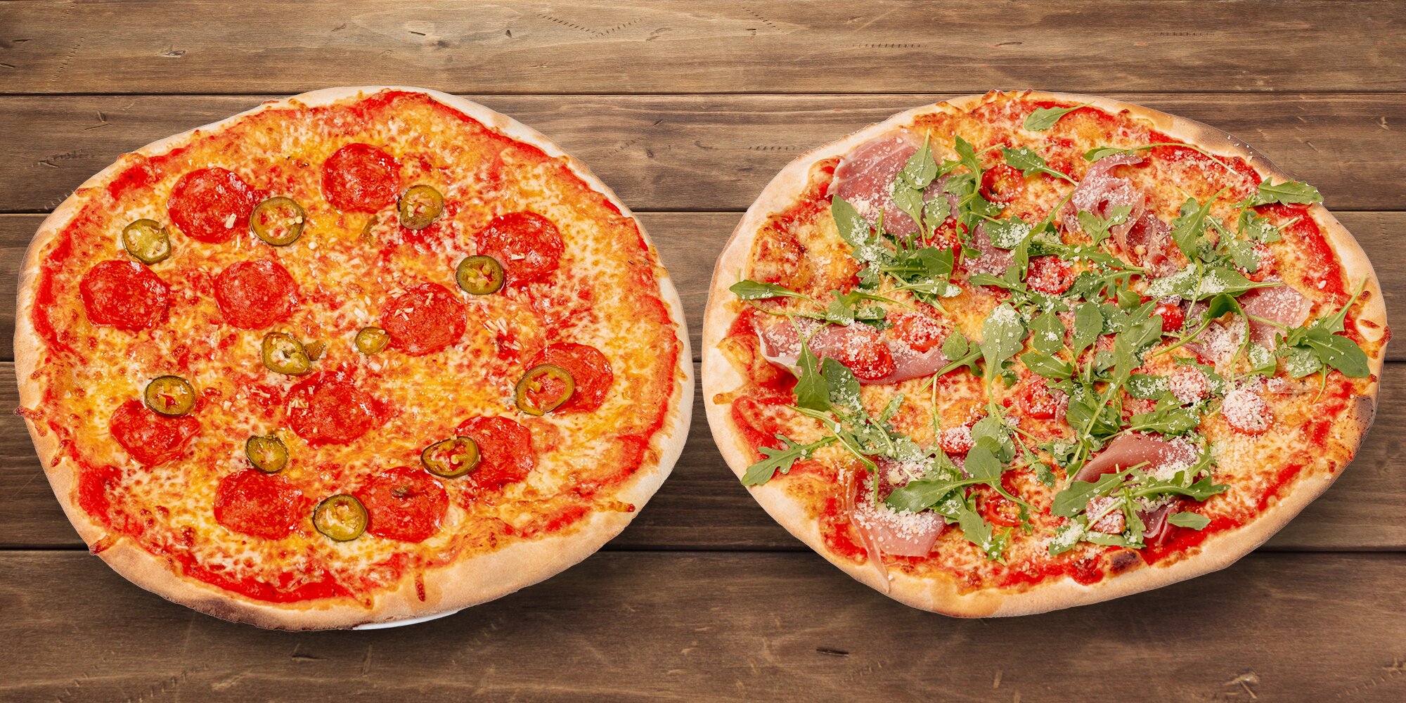 Italská pizza dle výběru pro 1 či 2 osoby: ⌀ 32 cm