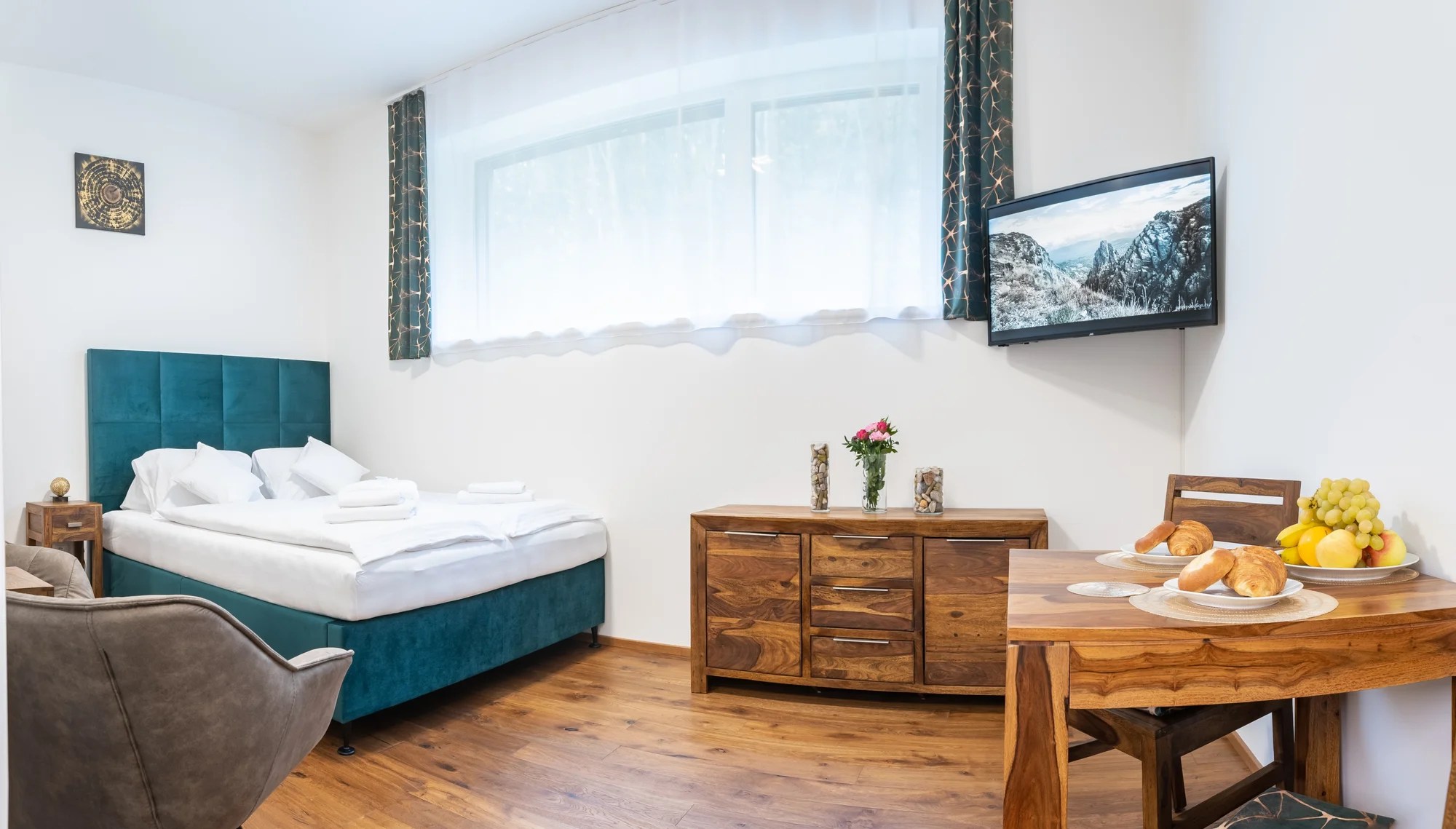 Luxusní apartmán v Krkonoších: krásný interiér i možnost privátního wellness