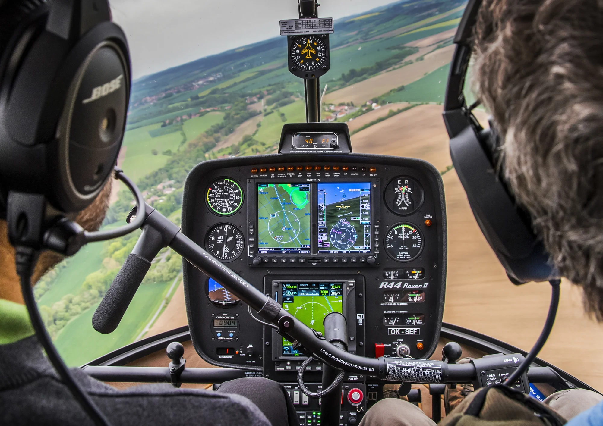 Pilotem vrtulníku na zkoušku: předletová příprava a 30min. let s instruktorem