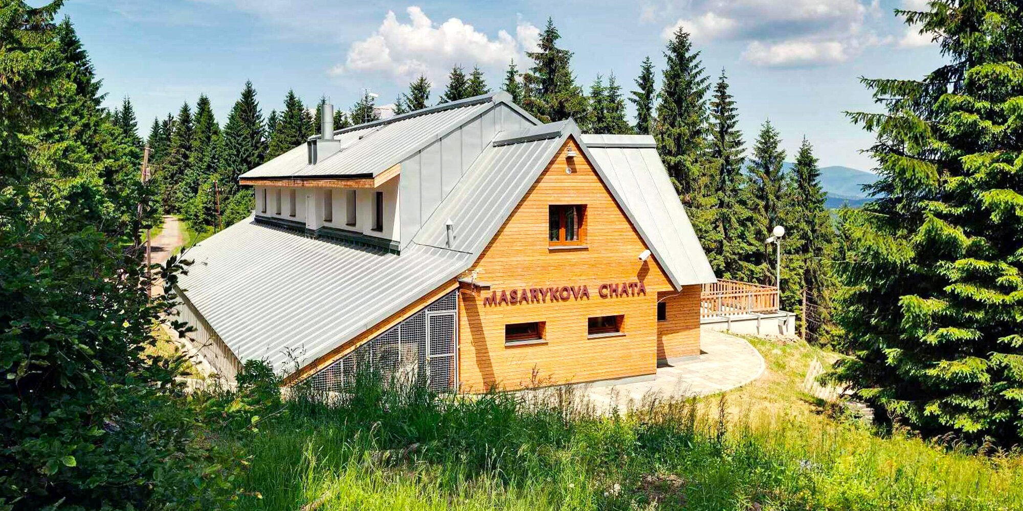 Horská chata na Beskydě se snídaní i saunou
