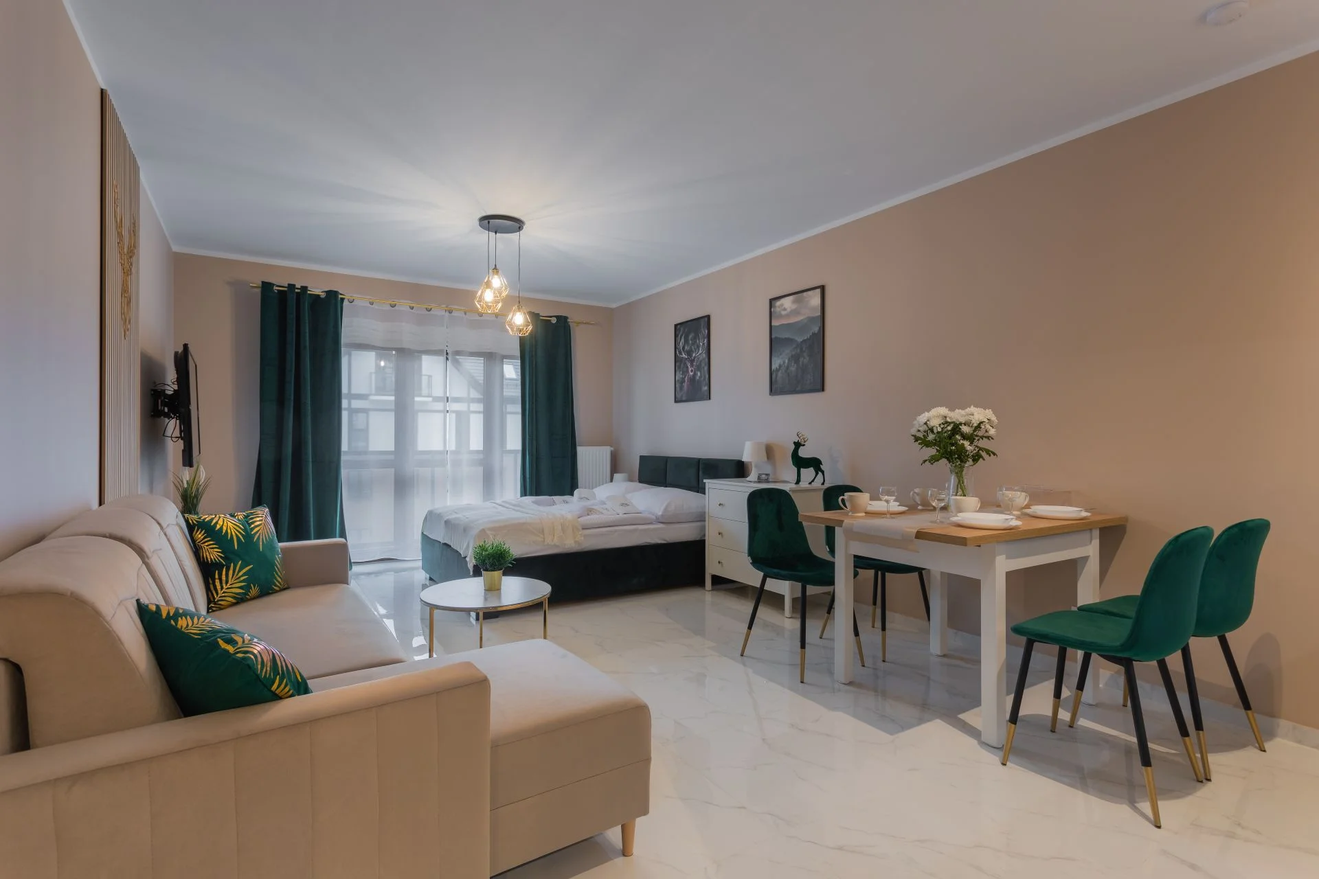 Krásné apartmány až pro 6 osob ve Sklářské Porubě: neomezeně wellness, fitness i možnost bohaté snídaně