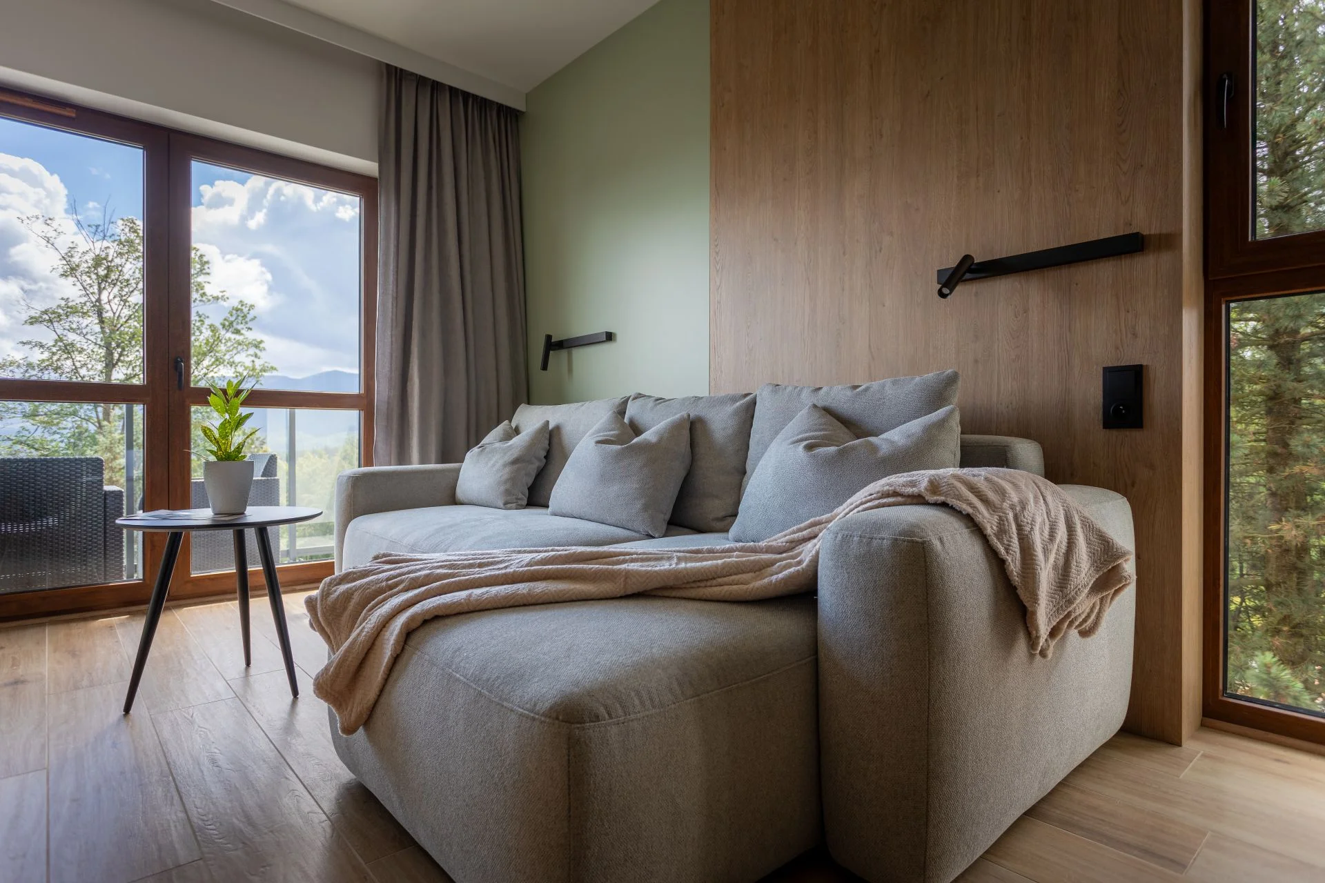 Krásné apartmány až pro 6 osob ve Sklářské Porubě: neomezeně wellness, fitness i možnost bohaté snídaně