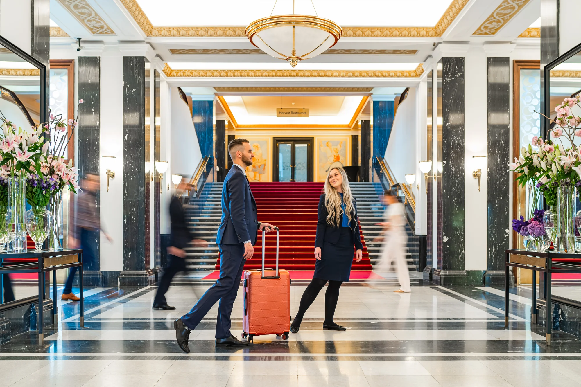 Legendární Grand Hotel International v Praze: pobyt se snídaní, skvělá dostupnost do centra
