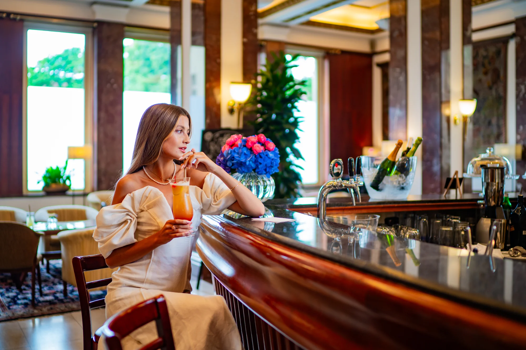 Legendární Grand Hotel International v Praze: pobyt se snídaní, skvělá dostupnost do centra