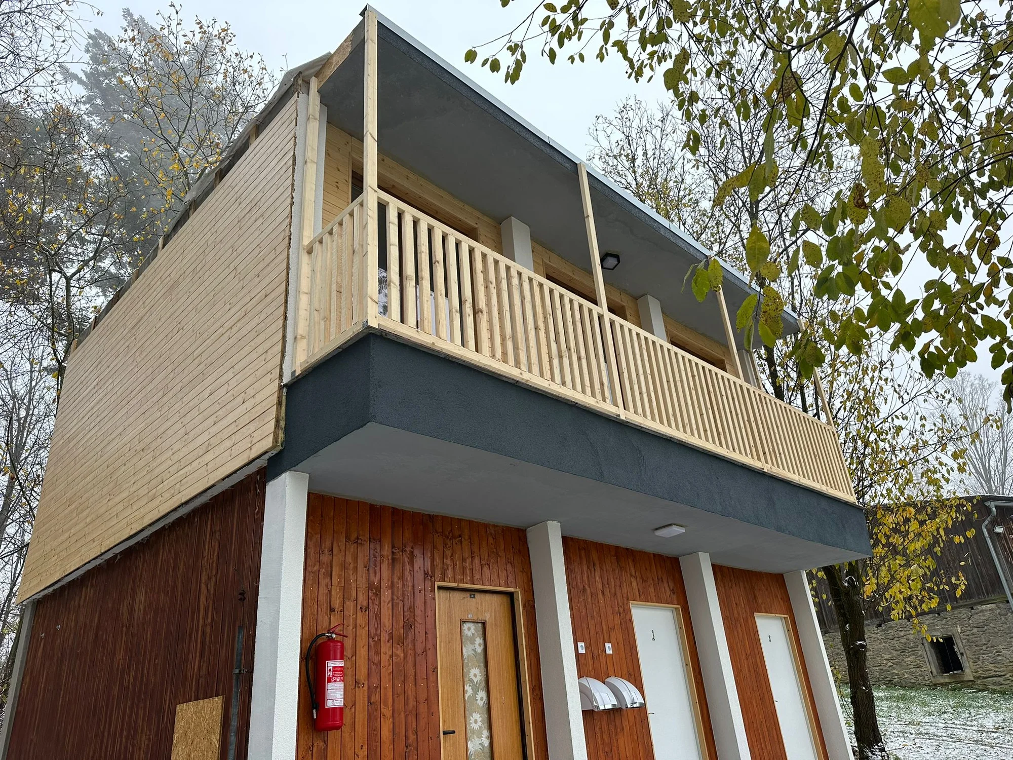 Pobyt na severní Moravě: vybavený tiny house s terasou, parkování zdarma