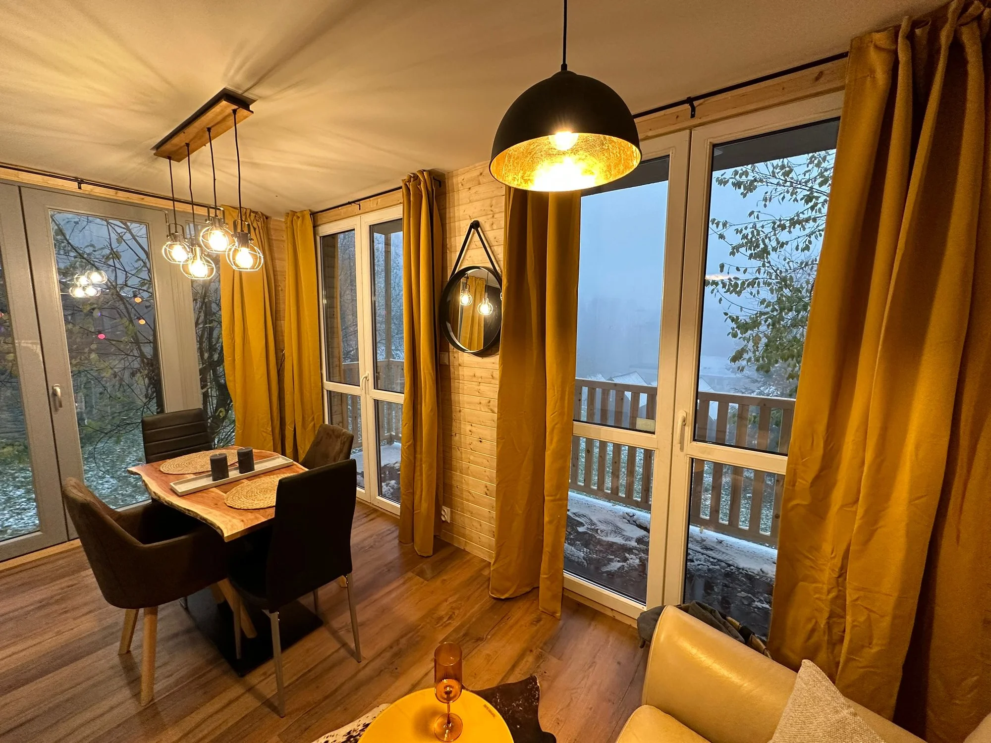 Pobyt na severní Moravě: vybavený tiny house s terasou, parkování zdarma