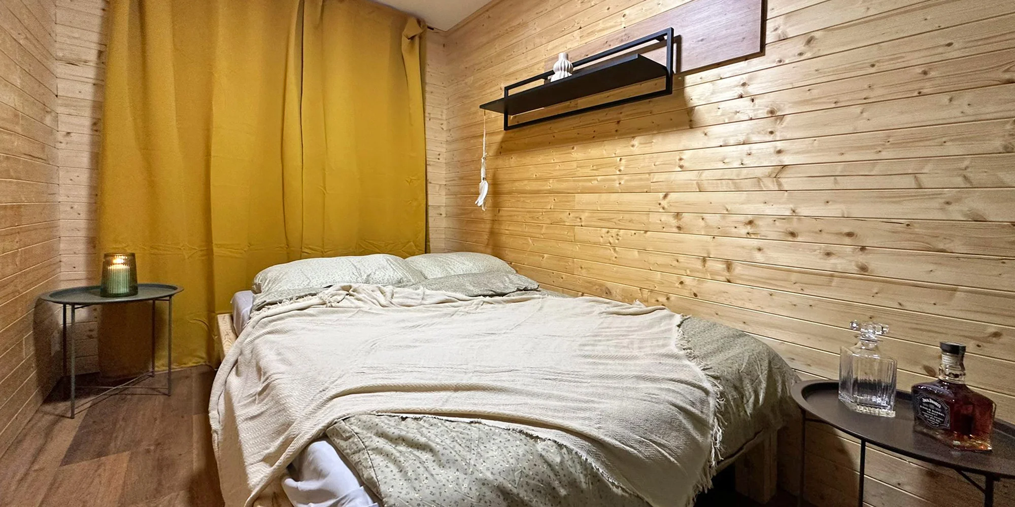 Pobyt na severní Moravě: vybavený tiny house s terasou, parkování zdarma