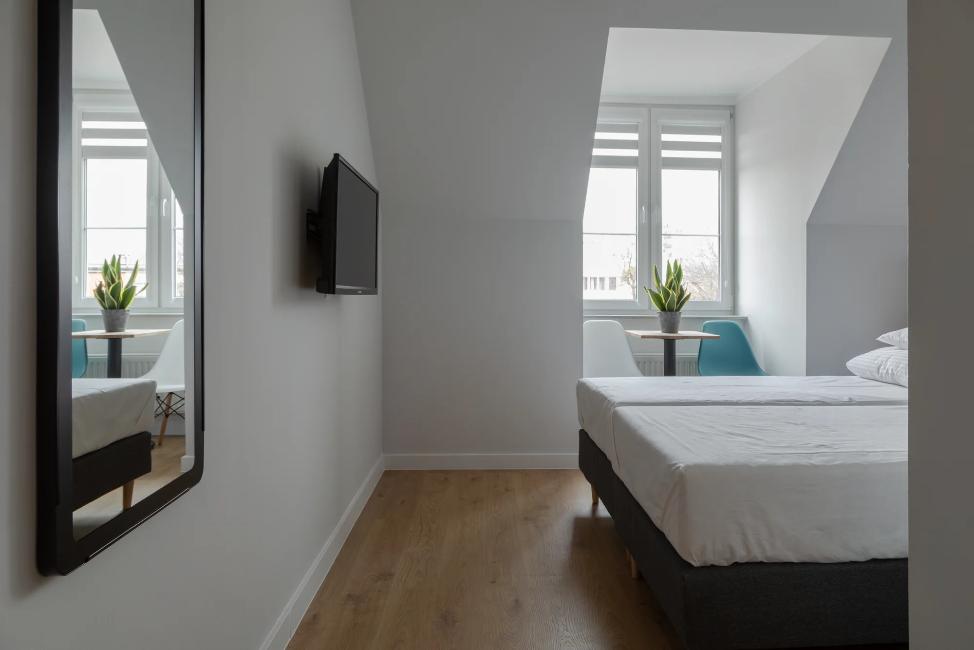 Moderní hostel v centru Vratislavi: snídaně, polopenze, vlastní 2- nebo 4lůžkový pokoj,