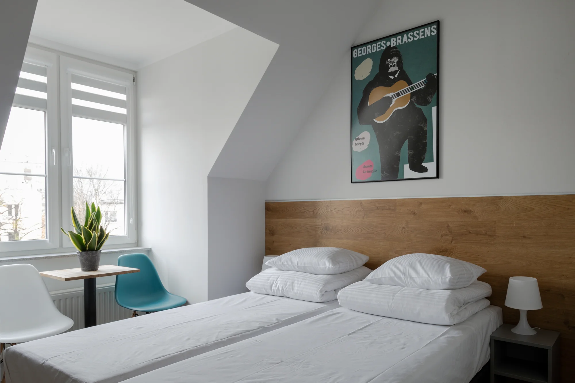 Moderní hostel v centru Vratislavi: snídaně, polopenze, vlastní 2- nebo 4lůžkový pokoj,