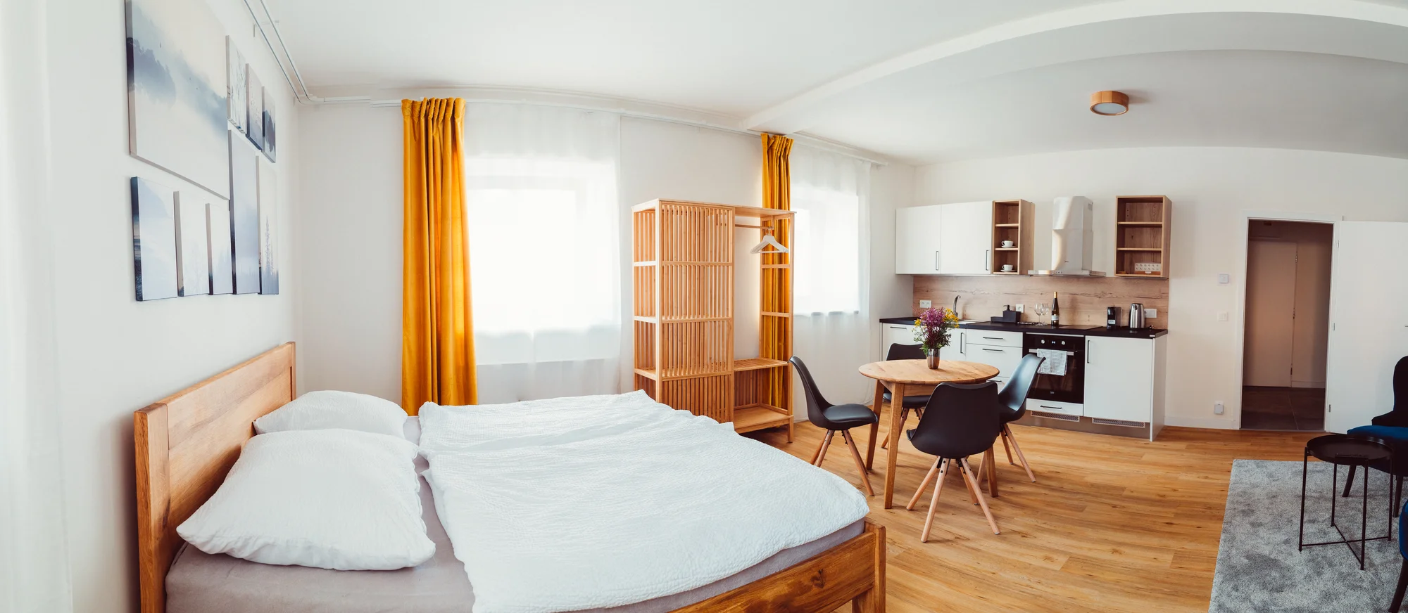 Krásné apartmány na Šumavě až pro 4 osoby i balíčky s privátním wellness