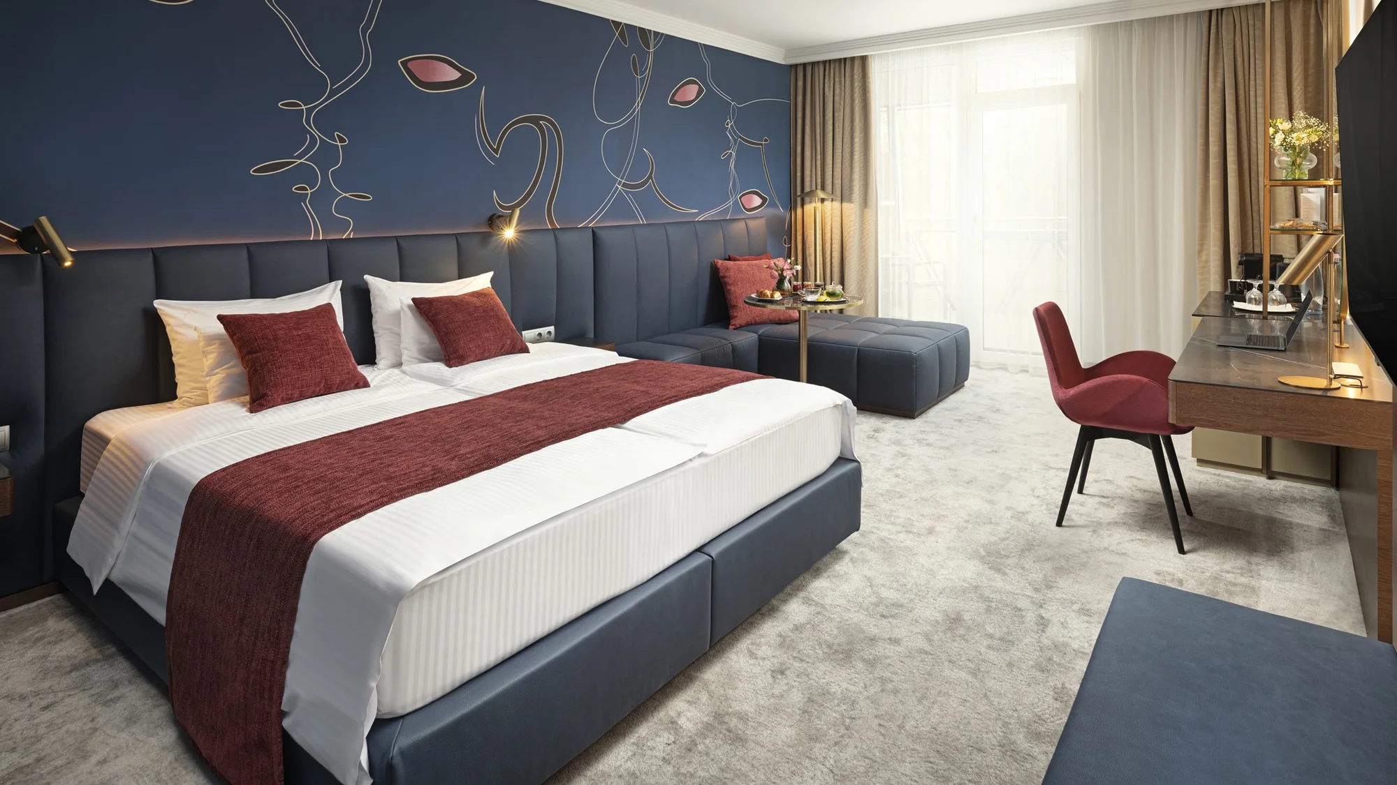 5* luxus v Sárváru: neomezený wellness a 22 bazénů, pokoj s terasou a božská gastronomie