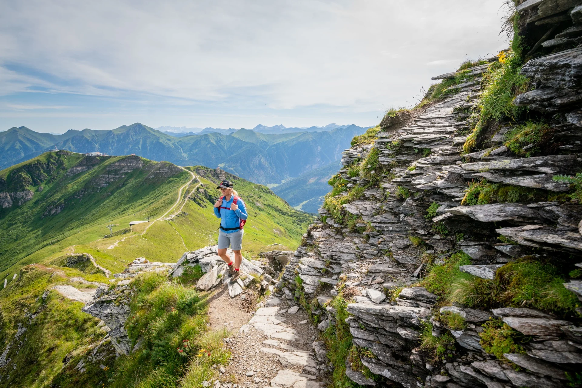 Údolí Gastein: hotel v 1000 m n. m., bohatě vybavený wellness, polopenze a půjčení kol