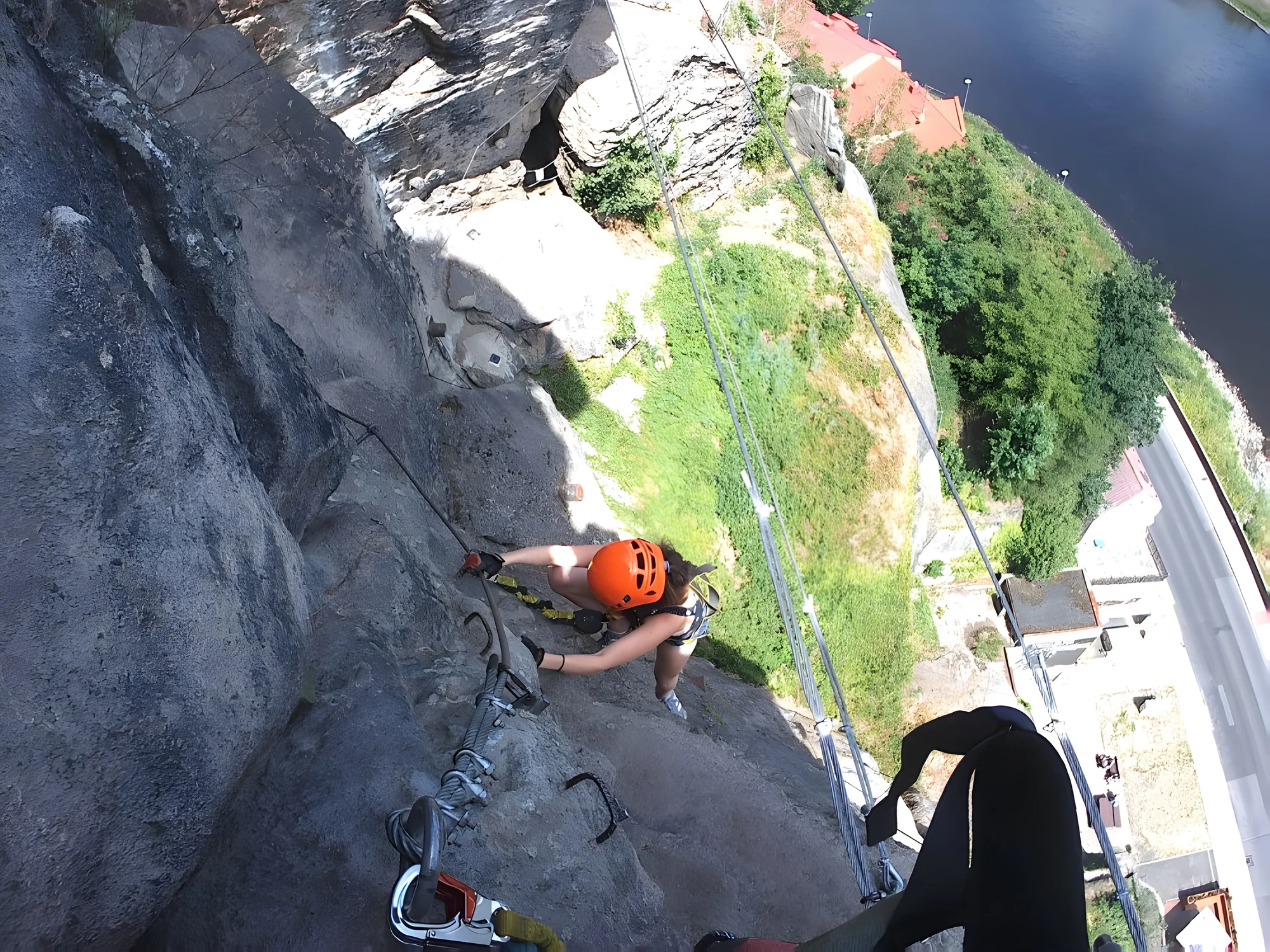 Via ferrata Pastýřská stěna: kurz základního lezení se zapůjčením vybavení