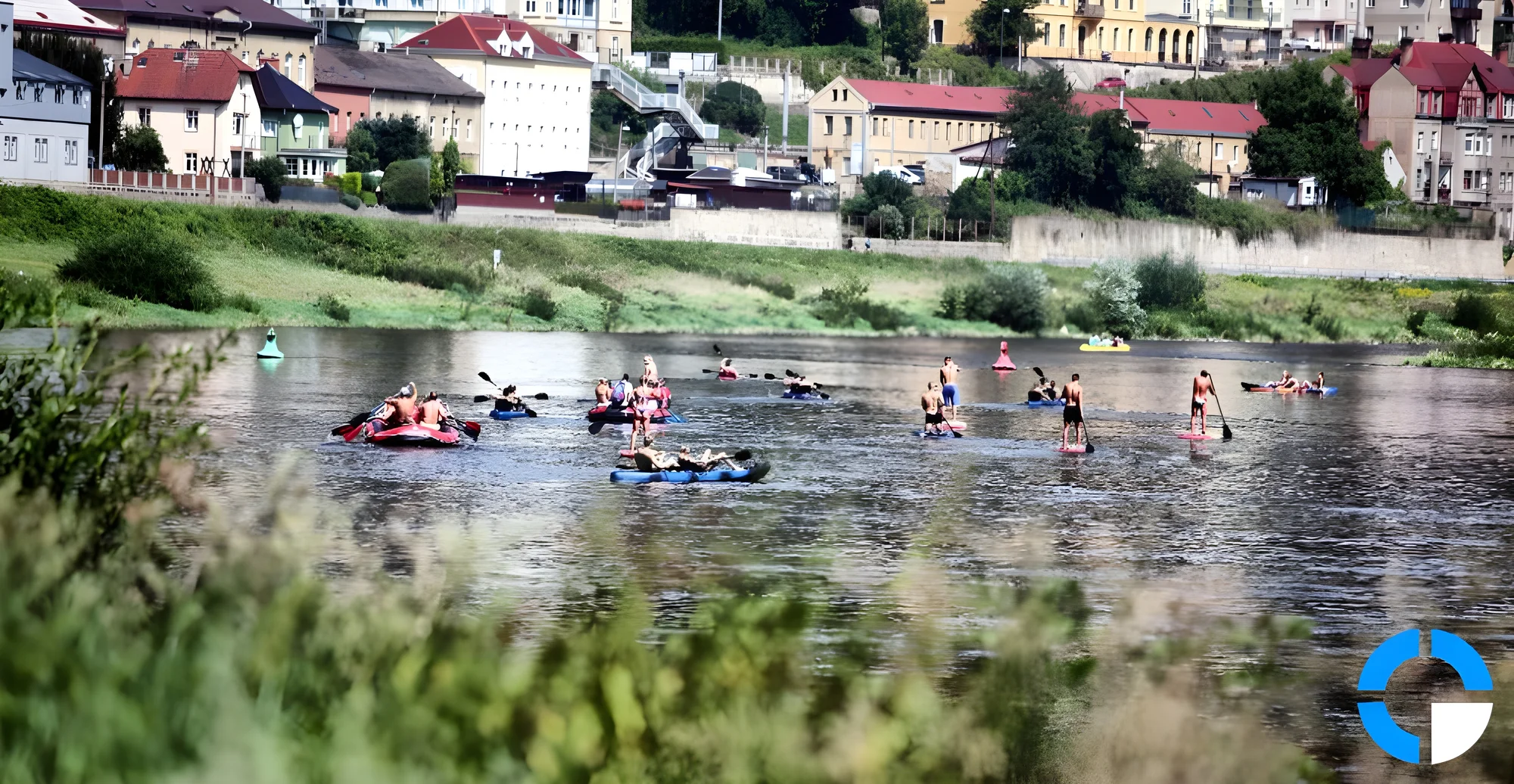 Zapůjčení paddleboardu na celý den na Labském nábřeží v Děčíně pro 1 nebo 2 osoby