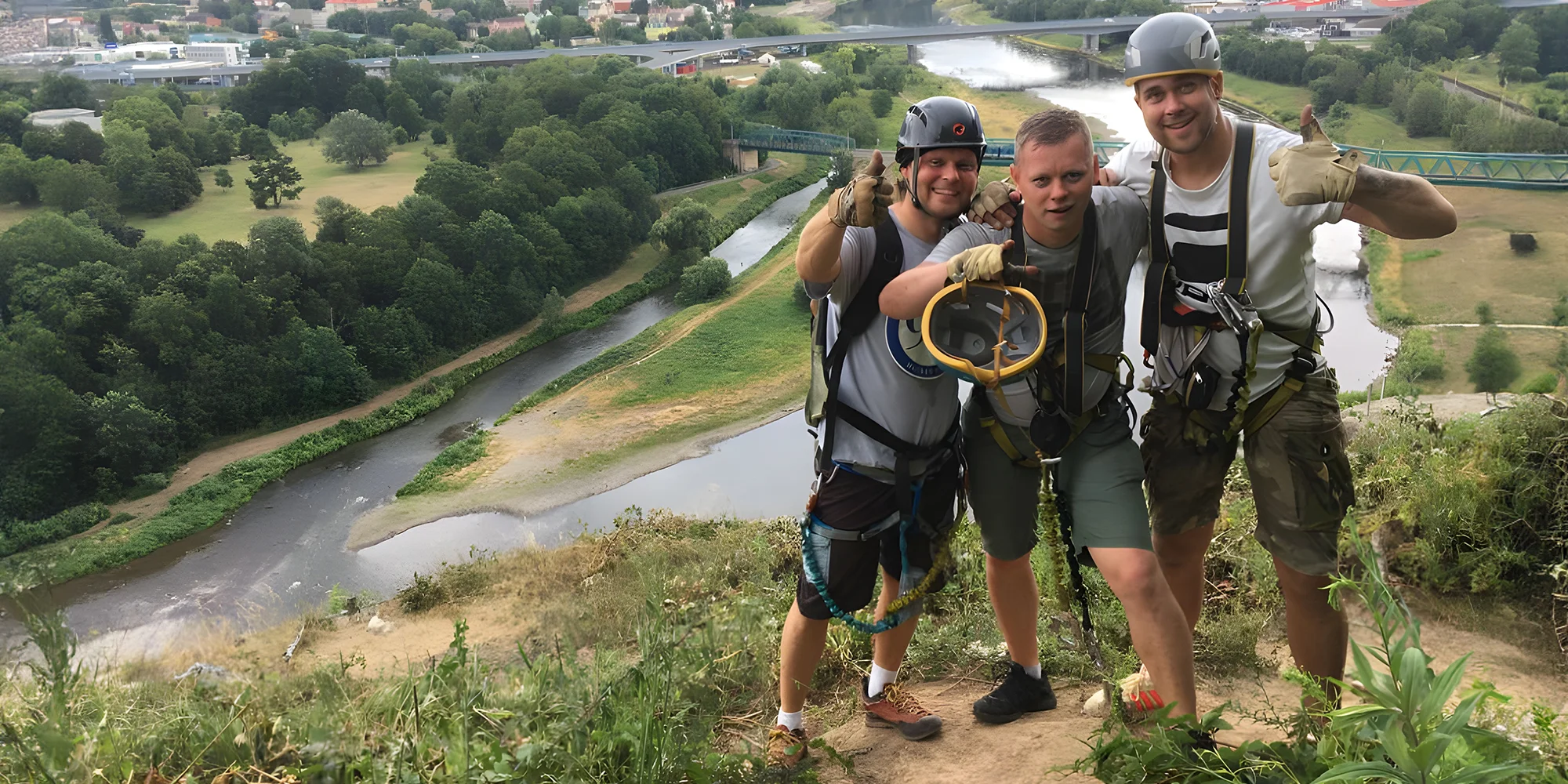 Via ferrata Pastýřská stěna: kurz základního lezení se zapůjčením vybavení