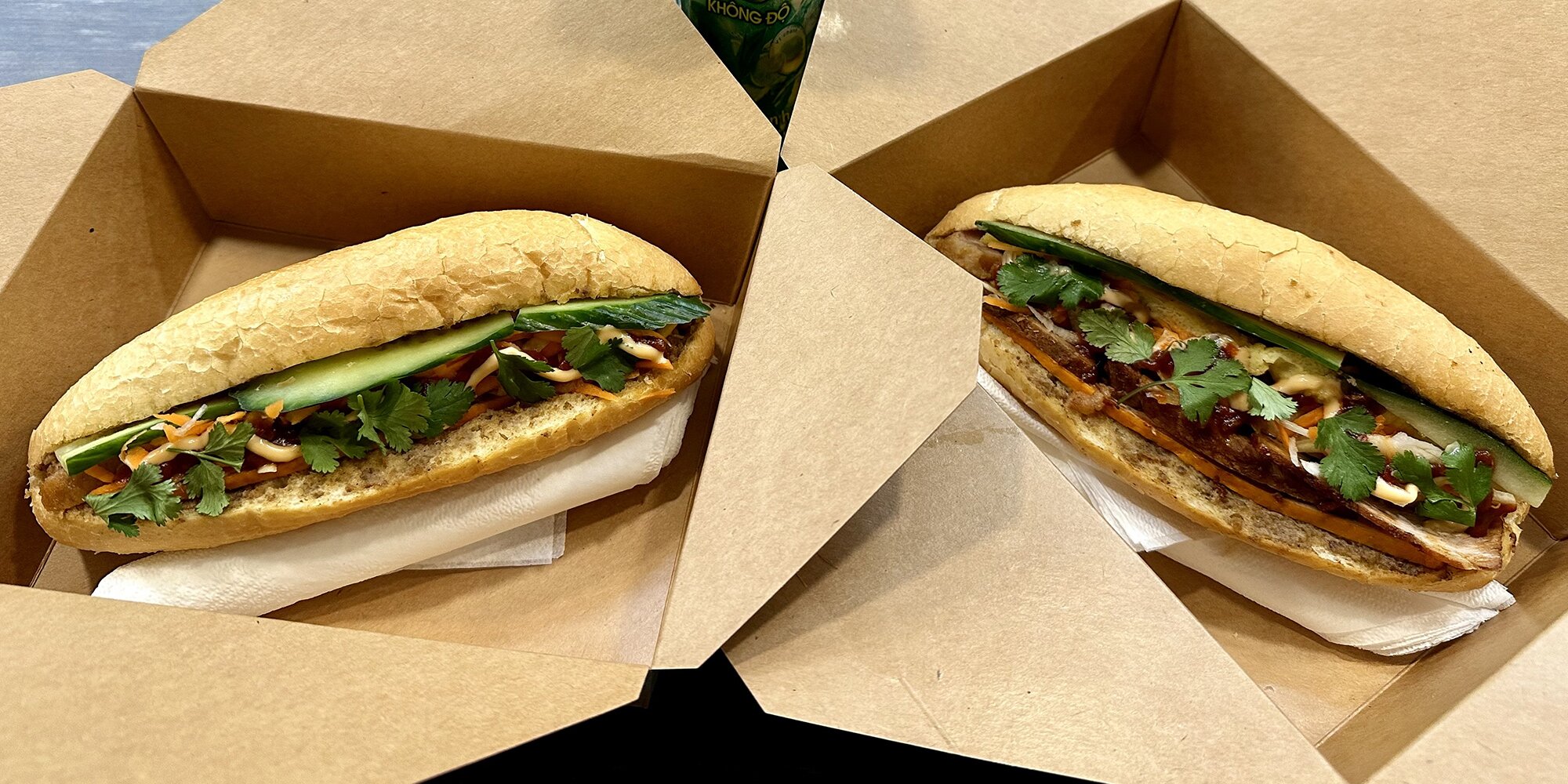 Bánh Mì bagety pro 1 nebo 2 osoby: s masem i vege