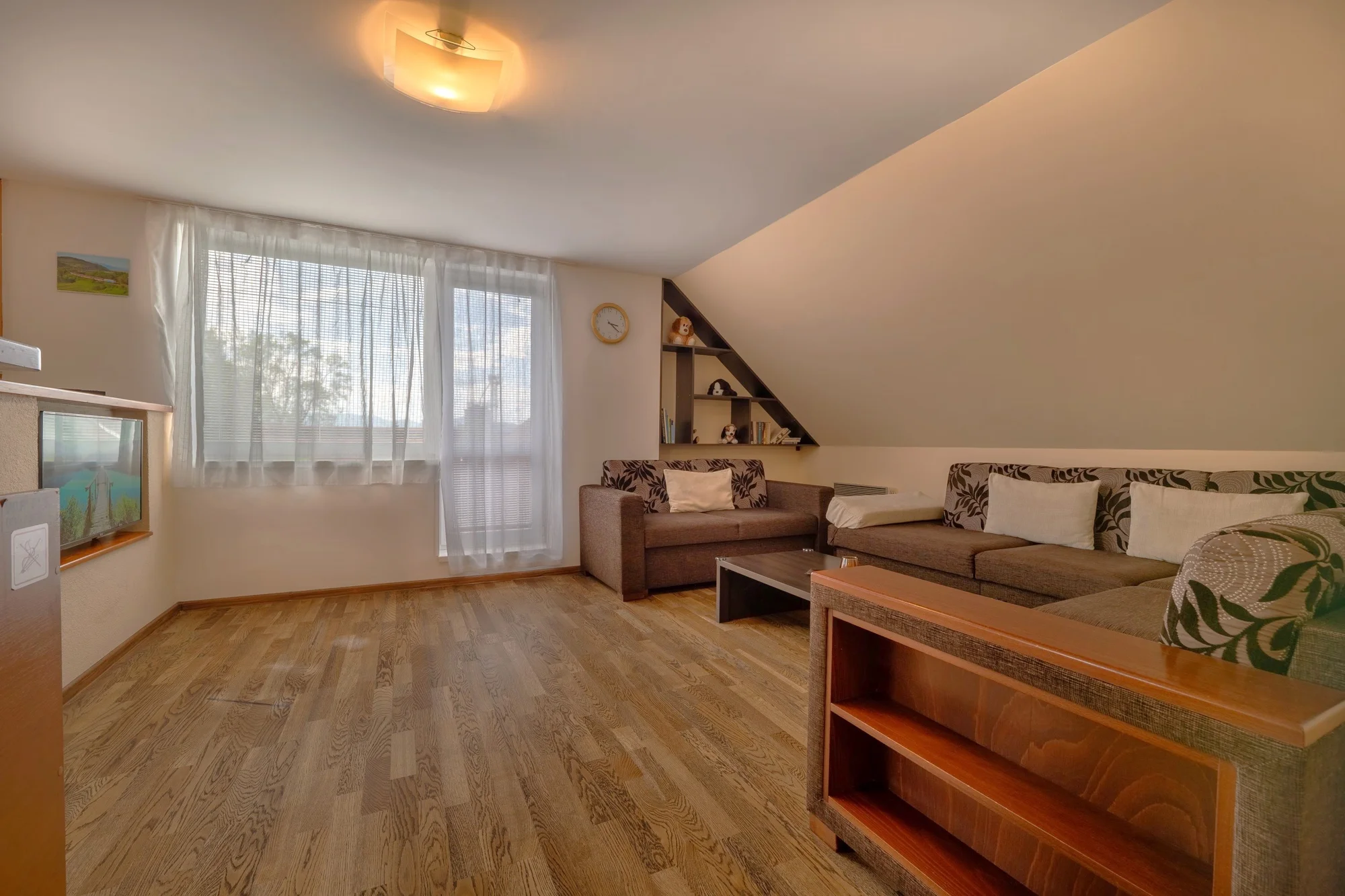 Pobyt v apartmánovém domě v Bešeňové se zahradou, altánem i grilem, kousek od aquaparku