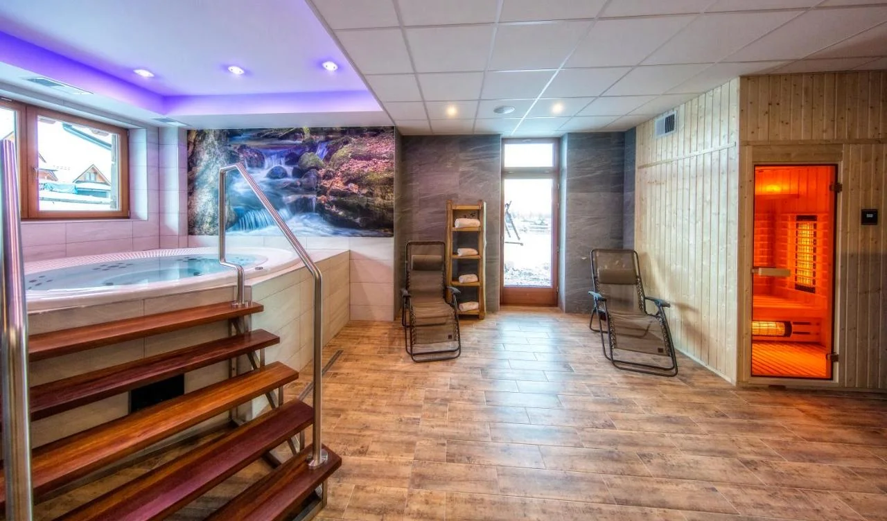 Hotel Eco Tatry v údolí Kościeliska v polských Tatrách: hodina ve wellness a snídaně