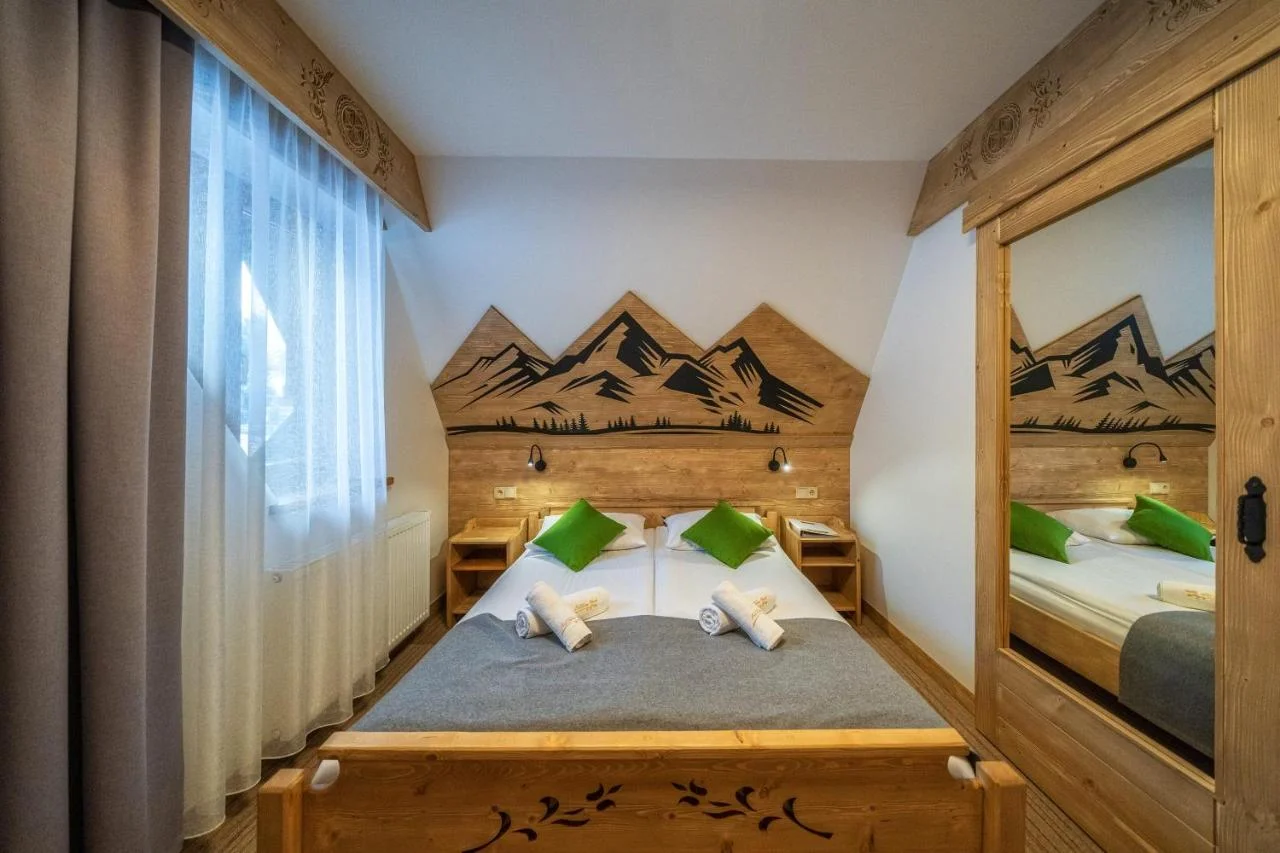Hotel Eco Tatry v údolí Kościeliska v polských Tatrách: hodina ve wellness a snídaně