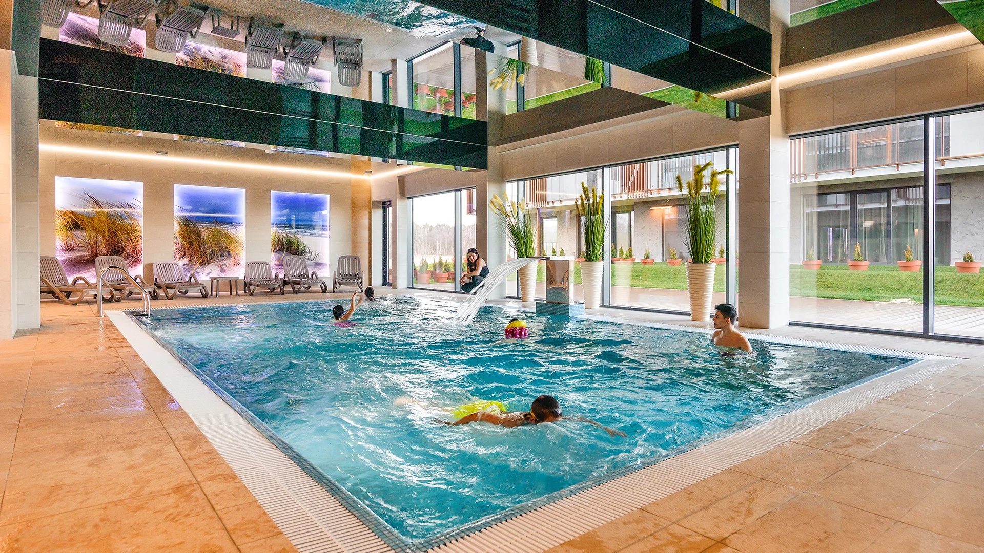 Nové apartmány v polském Kolobřehu blízko od moře: vybavená kuchyňka i bazén a sauna